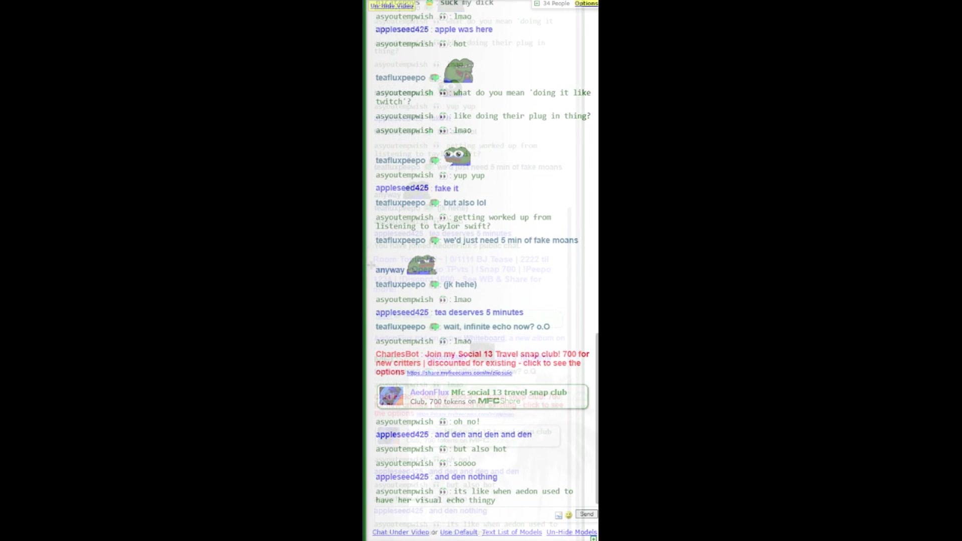 Gallery image thumbnail from AedonFlux's myfreecams stream on, 10/05/2025, 09:57 image 7 of 20