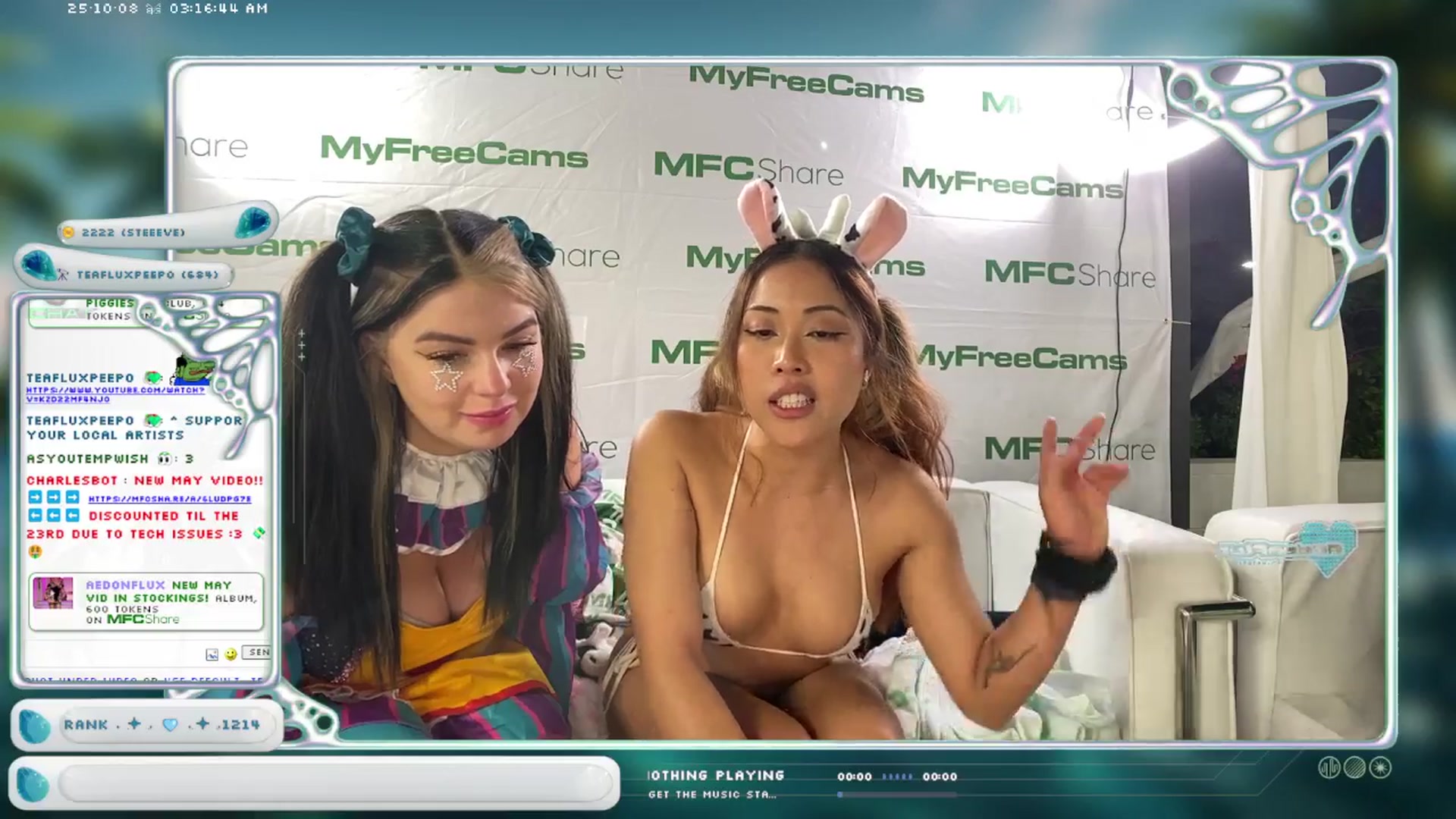 Gallery image thumbnail from AedonFlux's myfreecams stream on, 10/08/2025, 07:44 image 19 of 20
