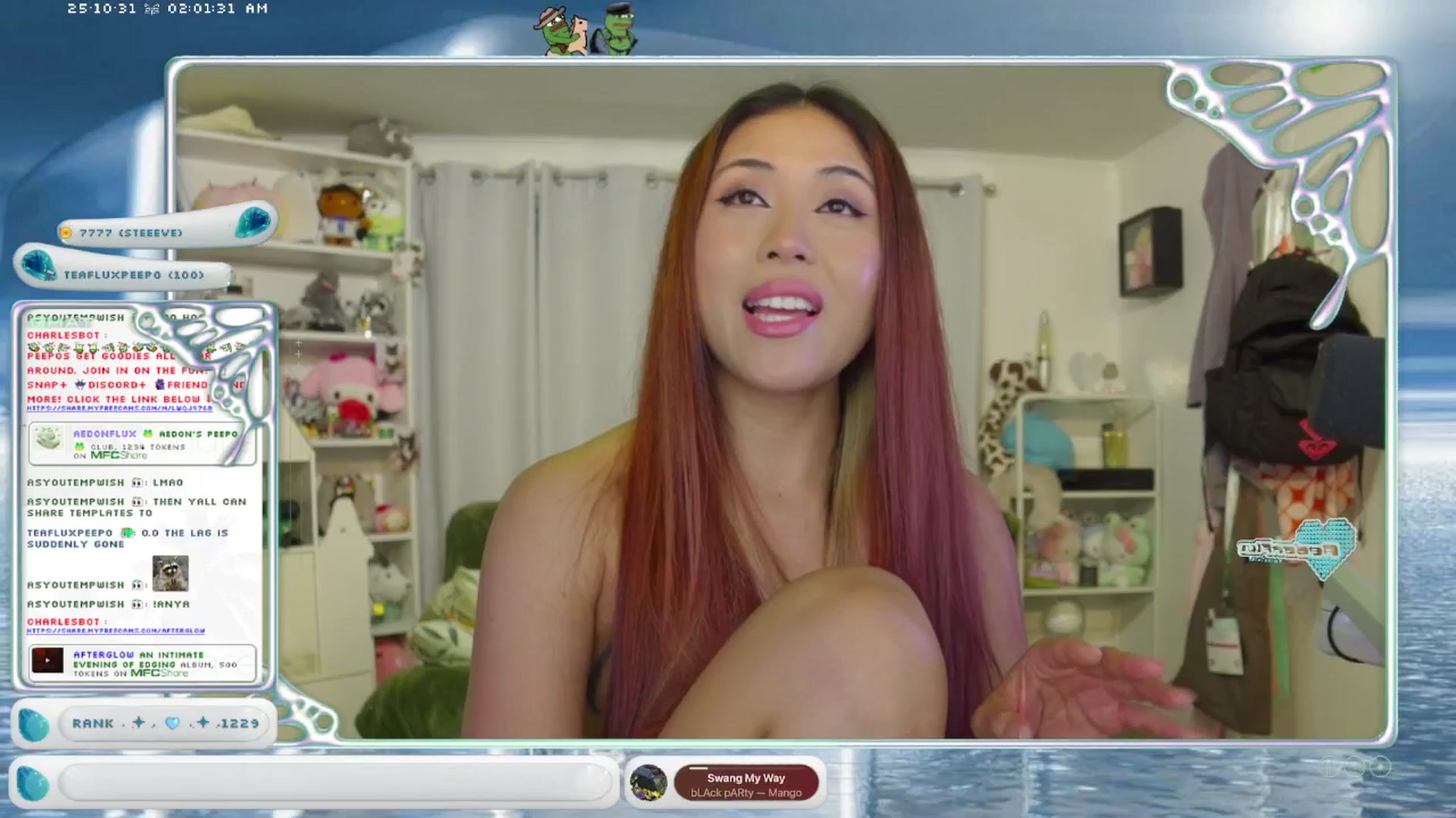 Gallery image thumbnail from AedonFlux's myfreecams stream on, 10/31/2025, 07:19 image 12 of 20