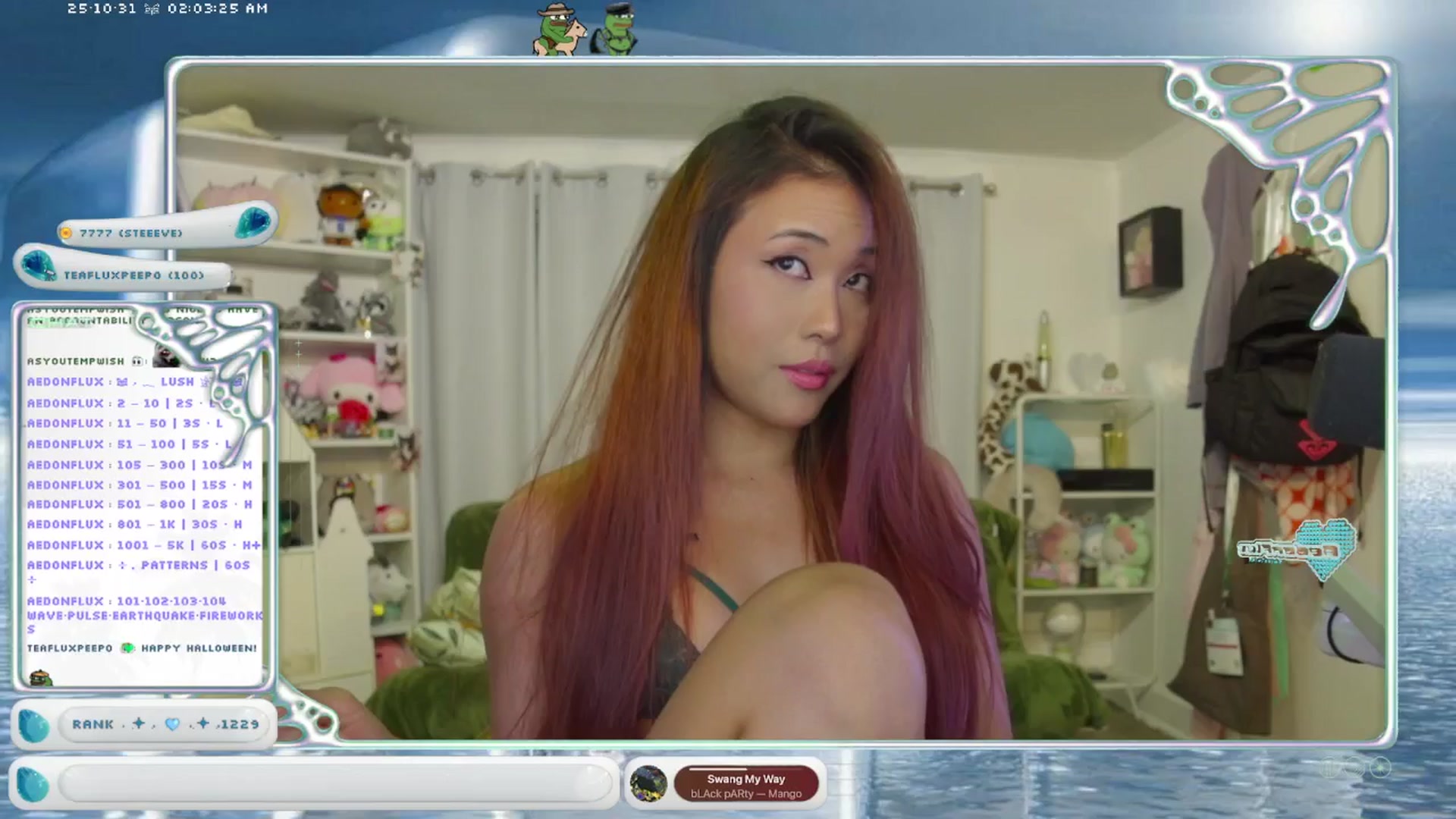 Gallery image thumbnail from AedonFlux's myfreecams stream on, 10/31/2025, 07:19 image 13 of 20