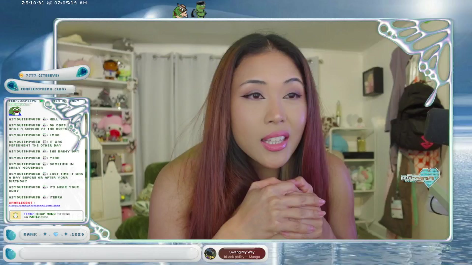 Gallery image thumbnail from AedonFlux's myfreecams stream on, 10/31/2025, 07:19 image 14 of 20