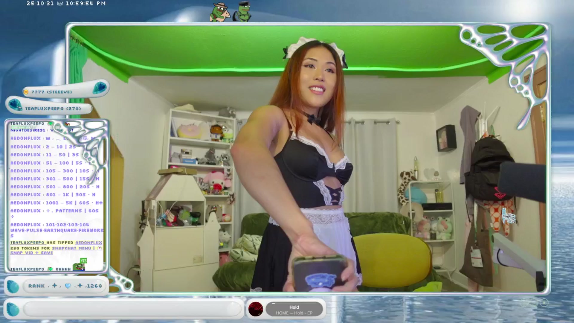 Gallery image thumbnail from AedonFlux's myfreecams stream on, 11/01/2025, 05:08 image 3 of 20