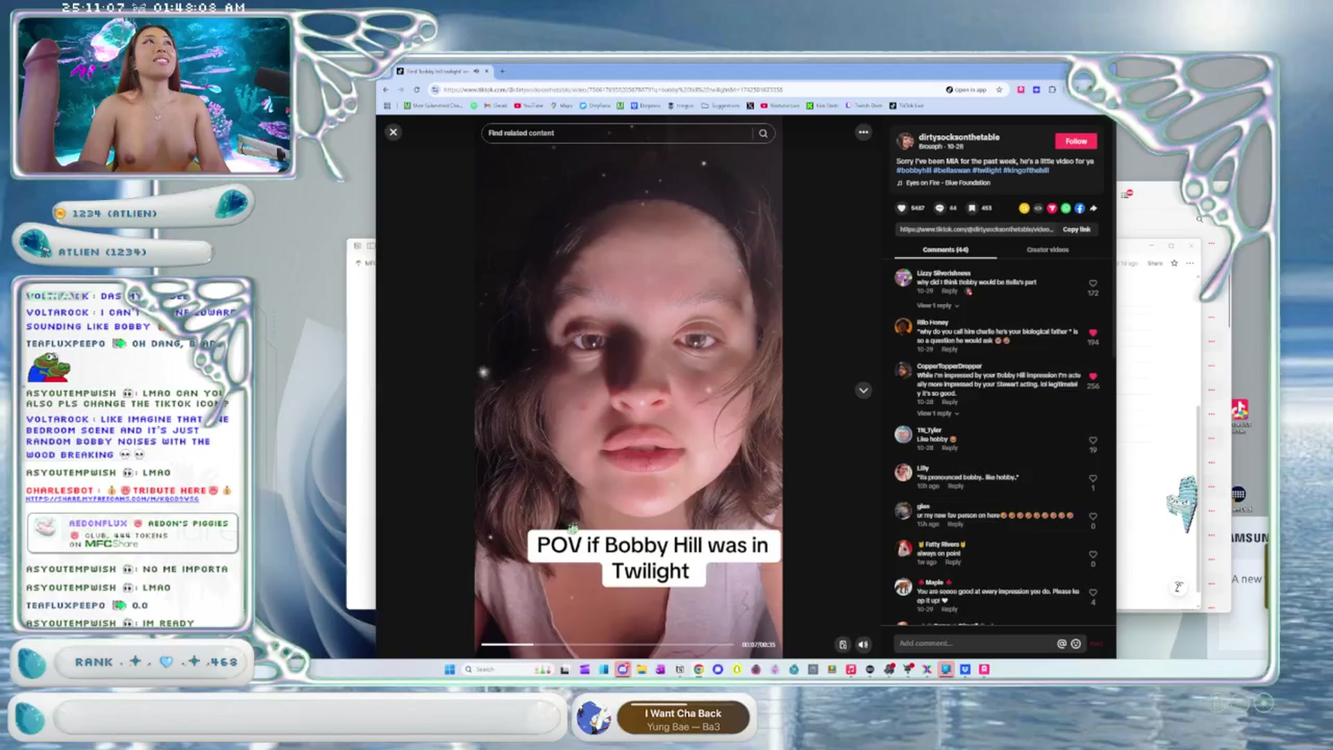 Gallery image thumbnail from AedonFlux's myfreecams stream on, 11/07/2025, 07:59 image 18 of 20