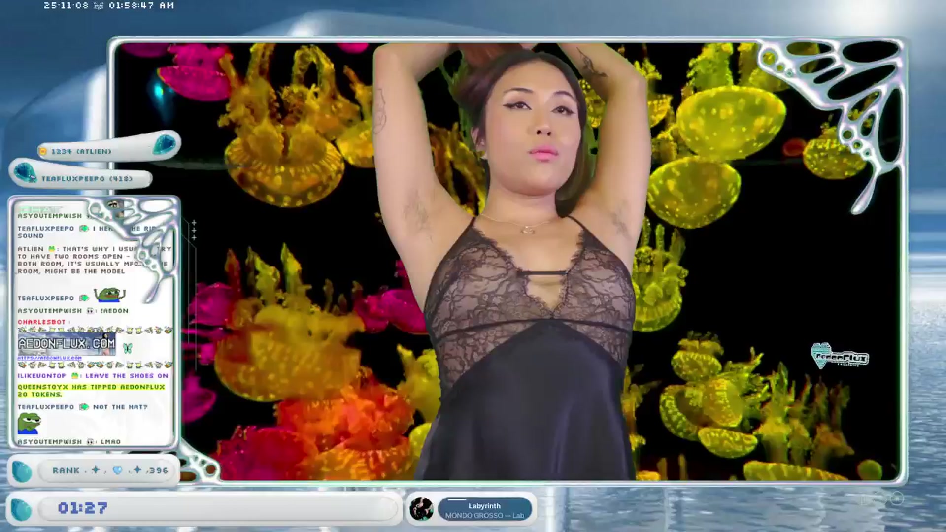 Gallery image thumbnail from AedonFlux's myfreecams stream on, 11/08/2025, 08:08 image 20 of 20