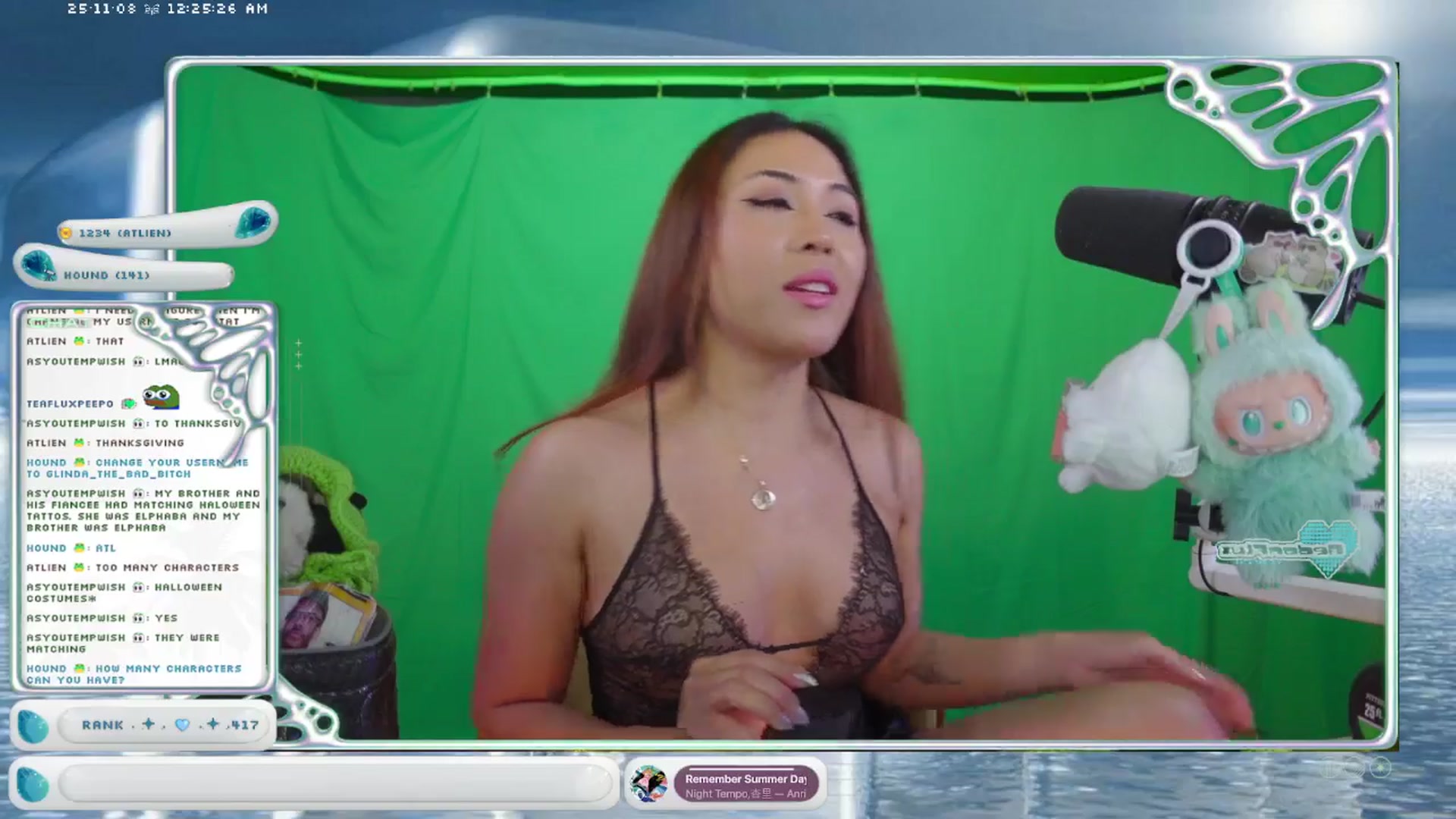 Gallery image thumbnail from AedonFlux's myfreecams stream on, 11/08/2025, 08:08 image 5 of 20