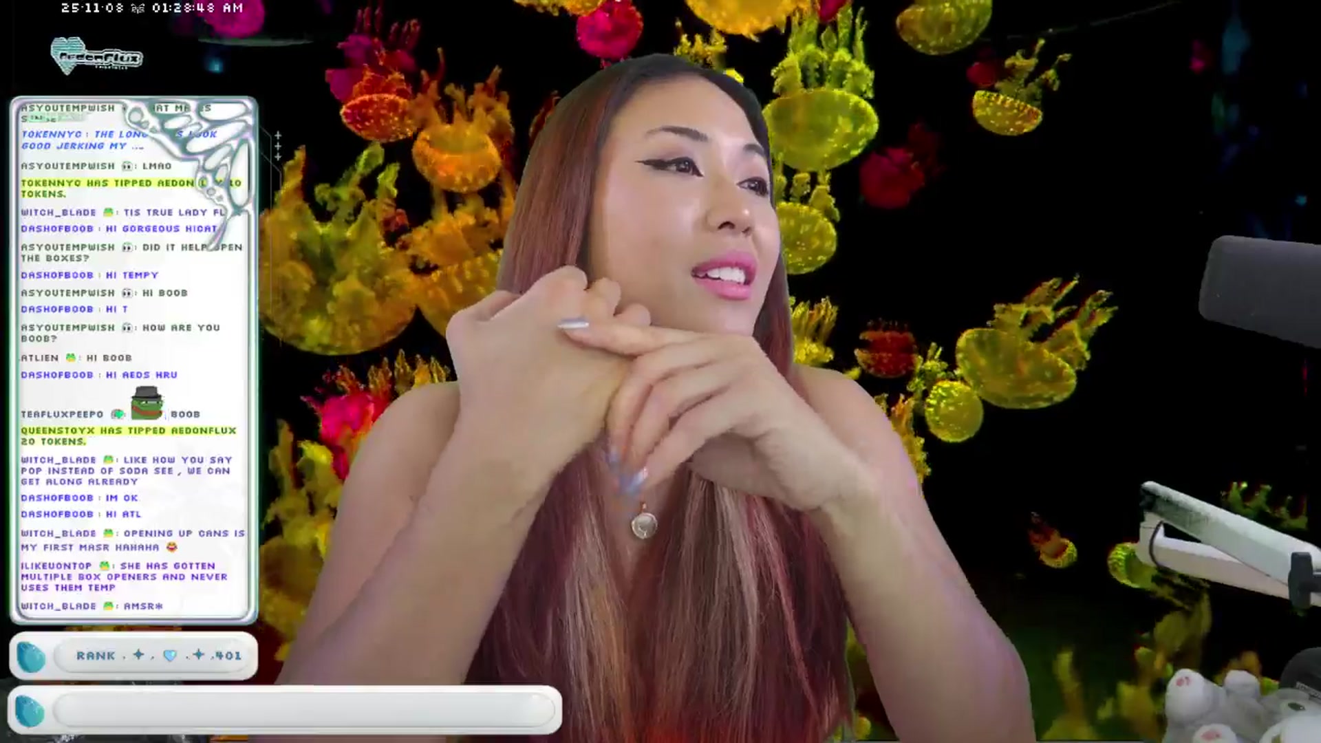 Gallery image thumbnail from AedonFlux's myfreecams stream on, 11/08/2025, 08:08 image 15 of 20