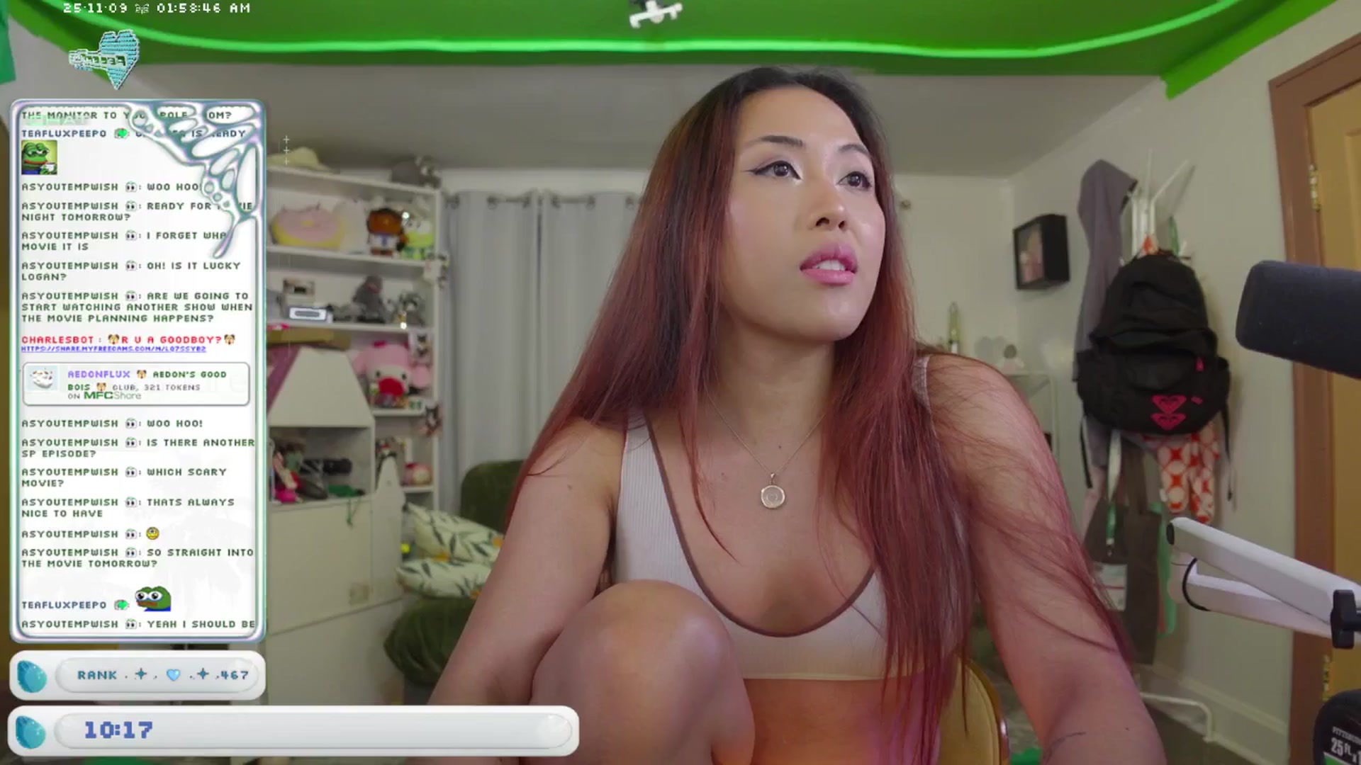 Gallery image thumbnail from AedonFlux's myfreecams stream on, 11/09/2025, 08:13 image 1 of 20