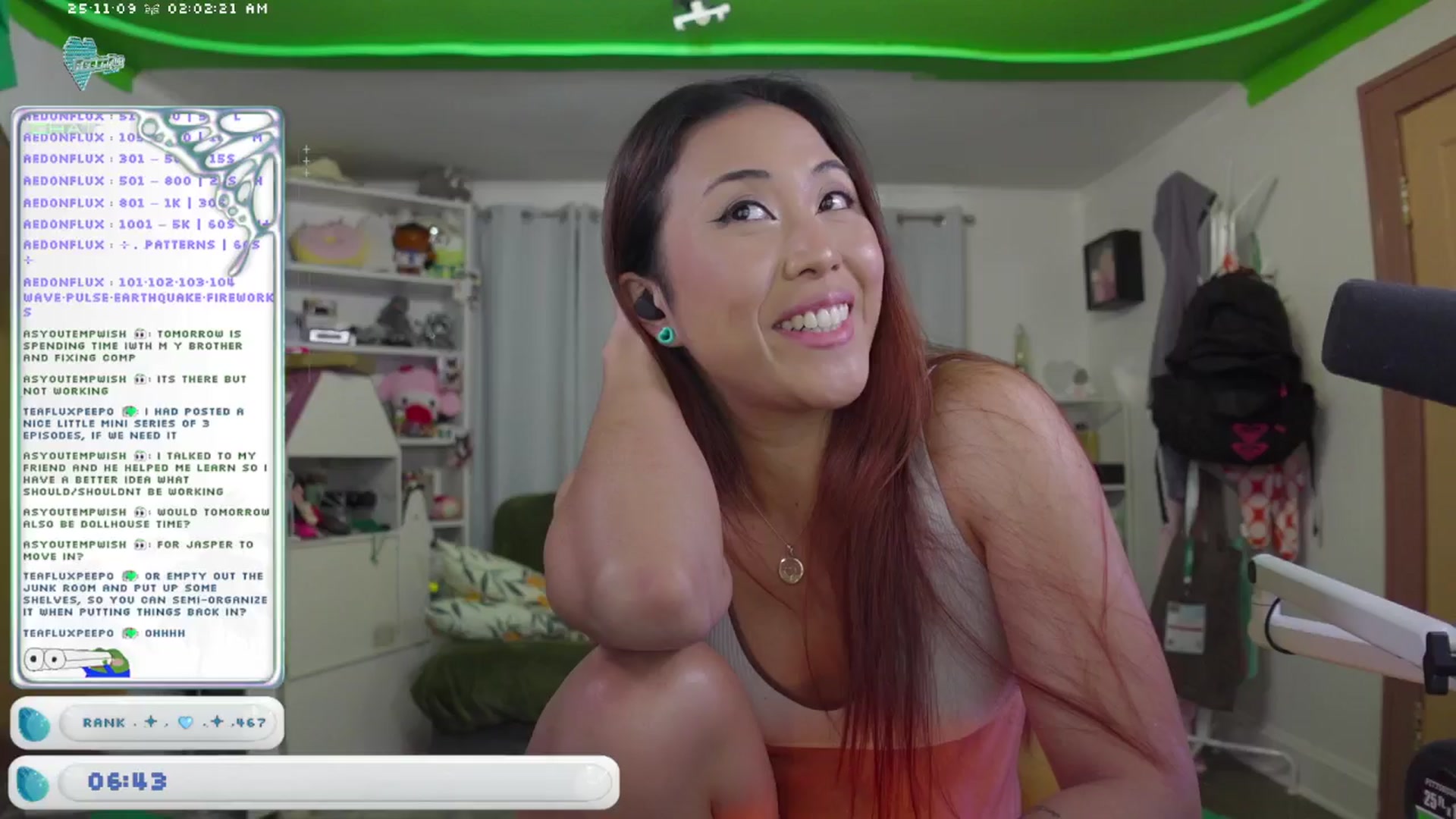 Gallery image thumbnail from AedonFlux's myfreecams stream on, 11/09/2025, 08:13 image 6 of 20