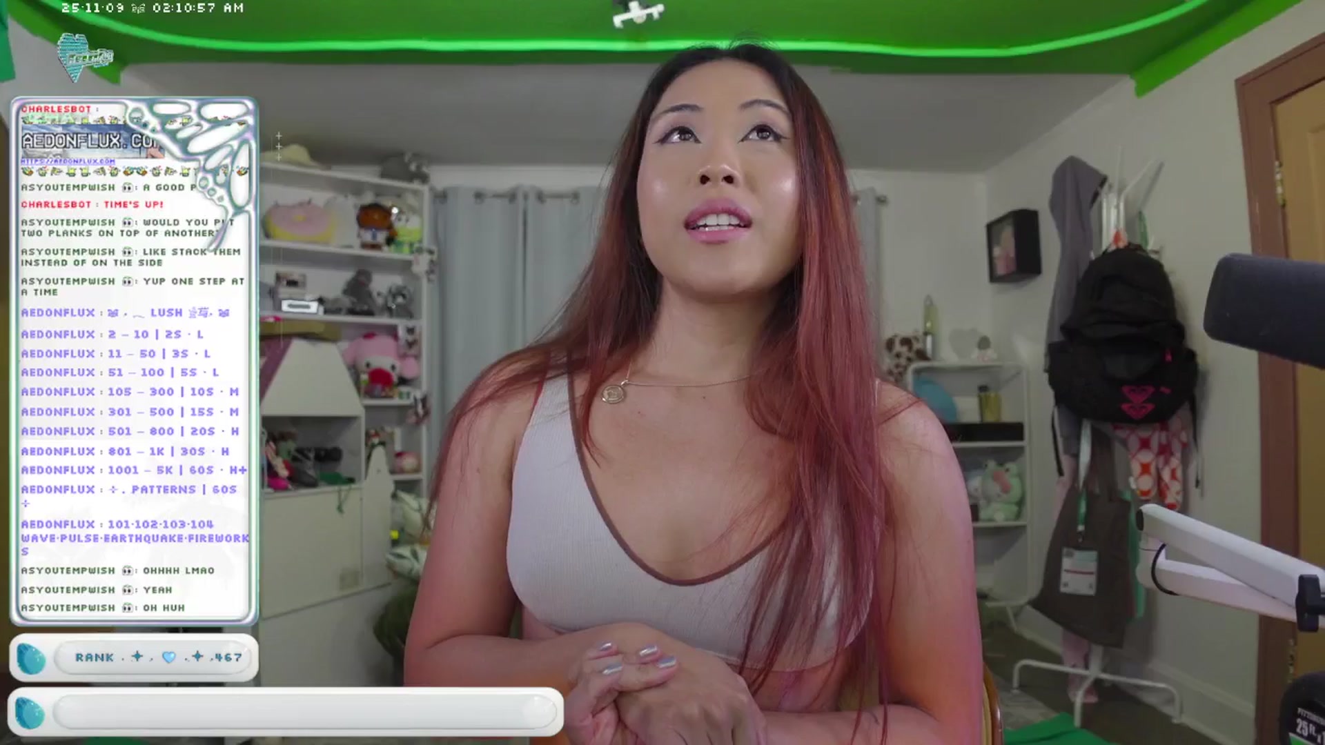 Gallery image thumbnail from AedonFlux's myfreecams stream on, 11/09/2025, 08:13 image 18 of 20