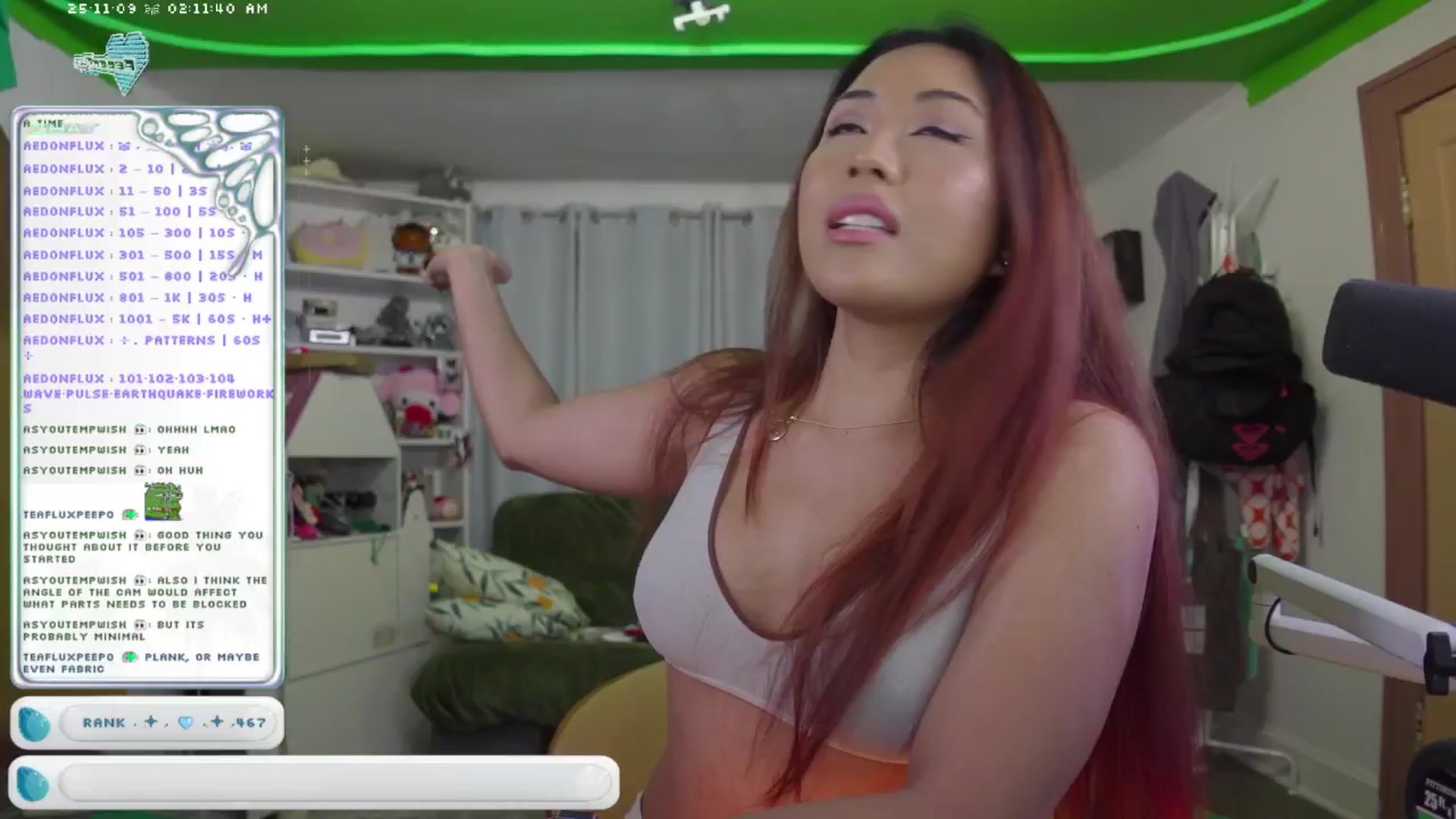 Gallery image thumbnail from AedonFlux's myfreecams stream on, 11/09/2025, 08:13 image 19 of 20