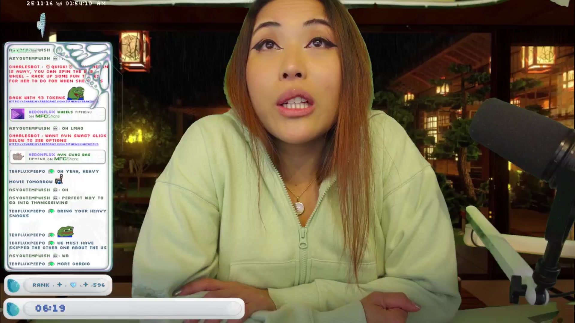 Gallery image thumbnail from AedonFlux's myfreecams stream on, 11/16/2025, 08:07 image 18 of 20