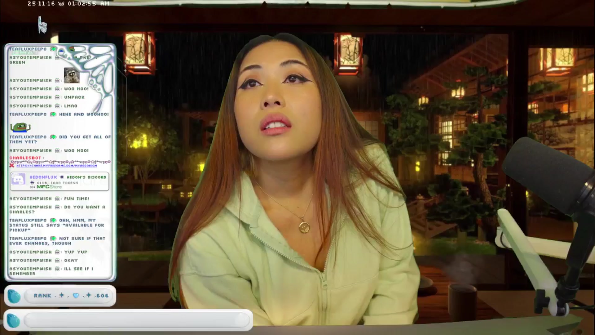 Gallery image thumbnail from AedonFlux's myfreecams stream on, 11/16/2025, 08:07 image 3 of 20
