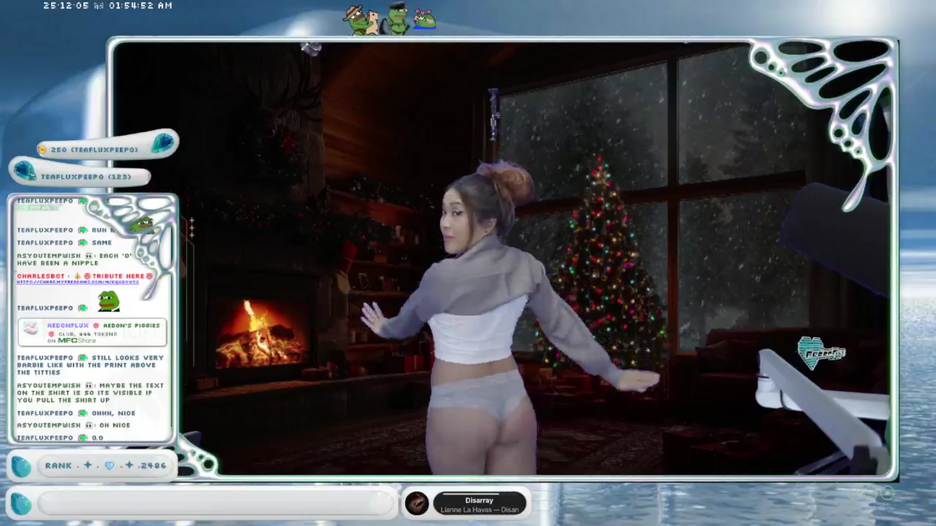 Gallery image thumbnail from AedonFlux's myfreecams stream on, 12/05/2025, 08:46 image 5 of 20