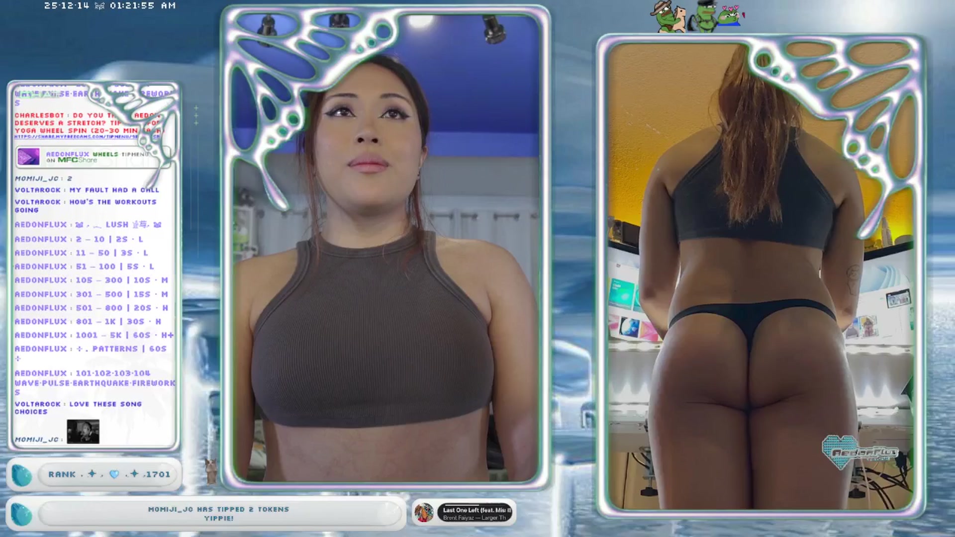 Gallery image thumbnail from AedonFlux's myfreecams stream on, 12/14/2025, 08:48 image 10 of 20