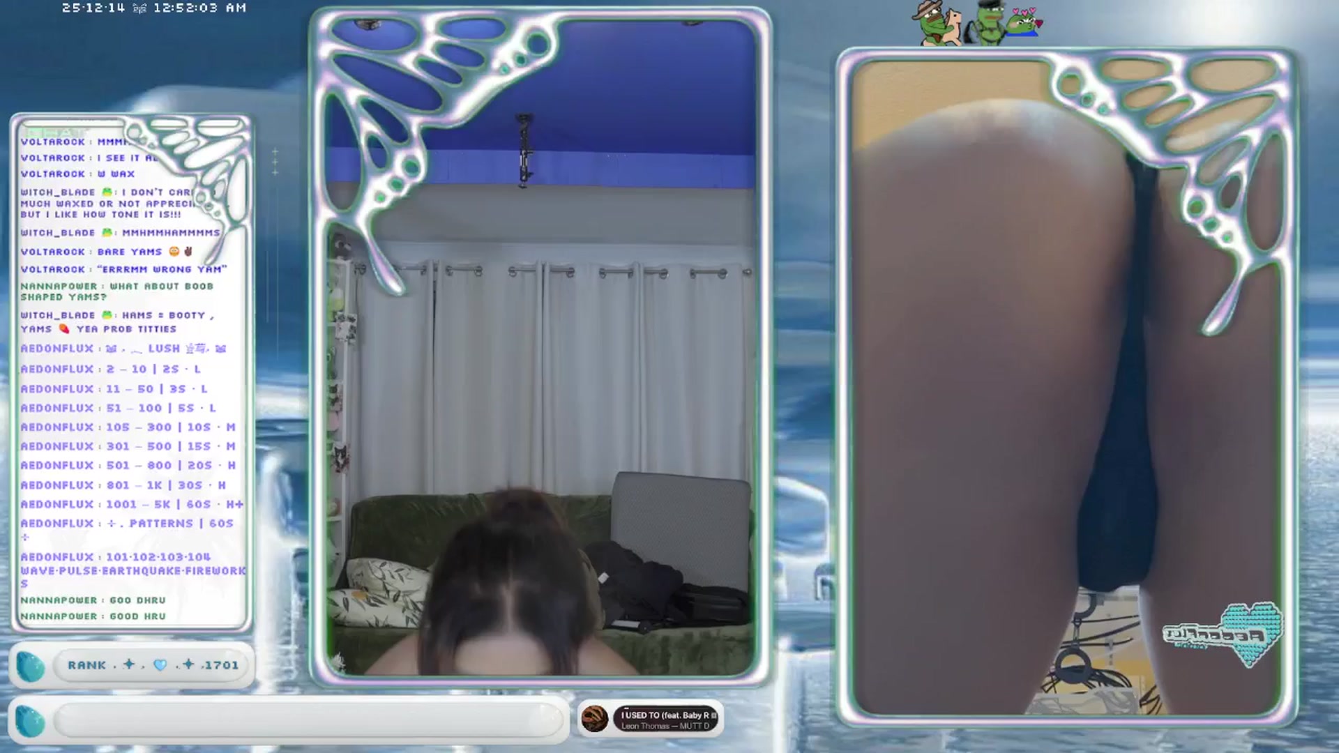 Gallery image thumbnail from AedonFlux's myfreecams stream on, 12/14/2025, 08:48 image 6 of 20