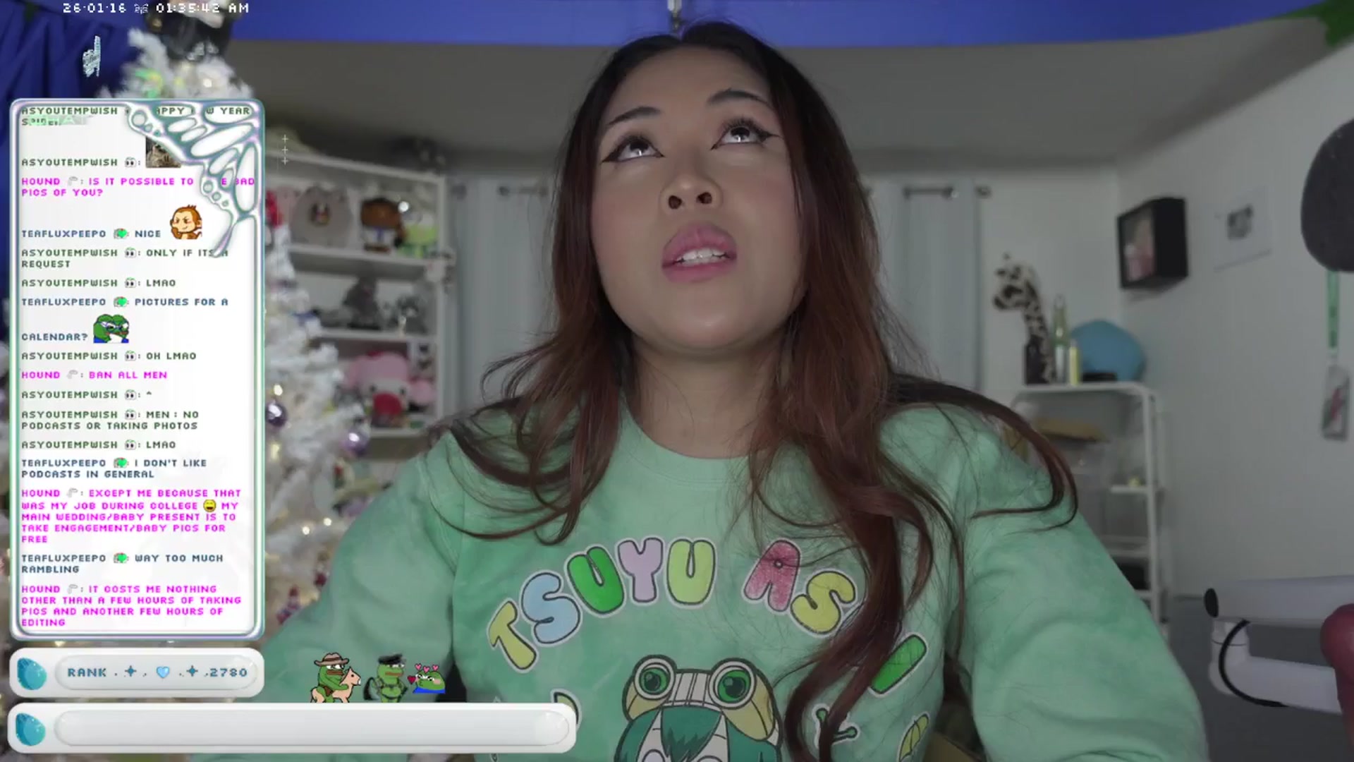 Gallery image thumbnail from AedonFlux's myfreecams stream on, 01/16/2026, 08:06 image 11 of 20