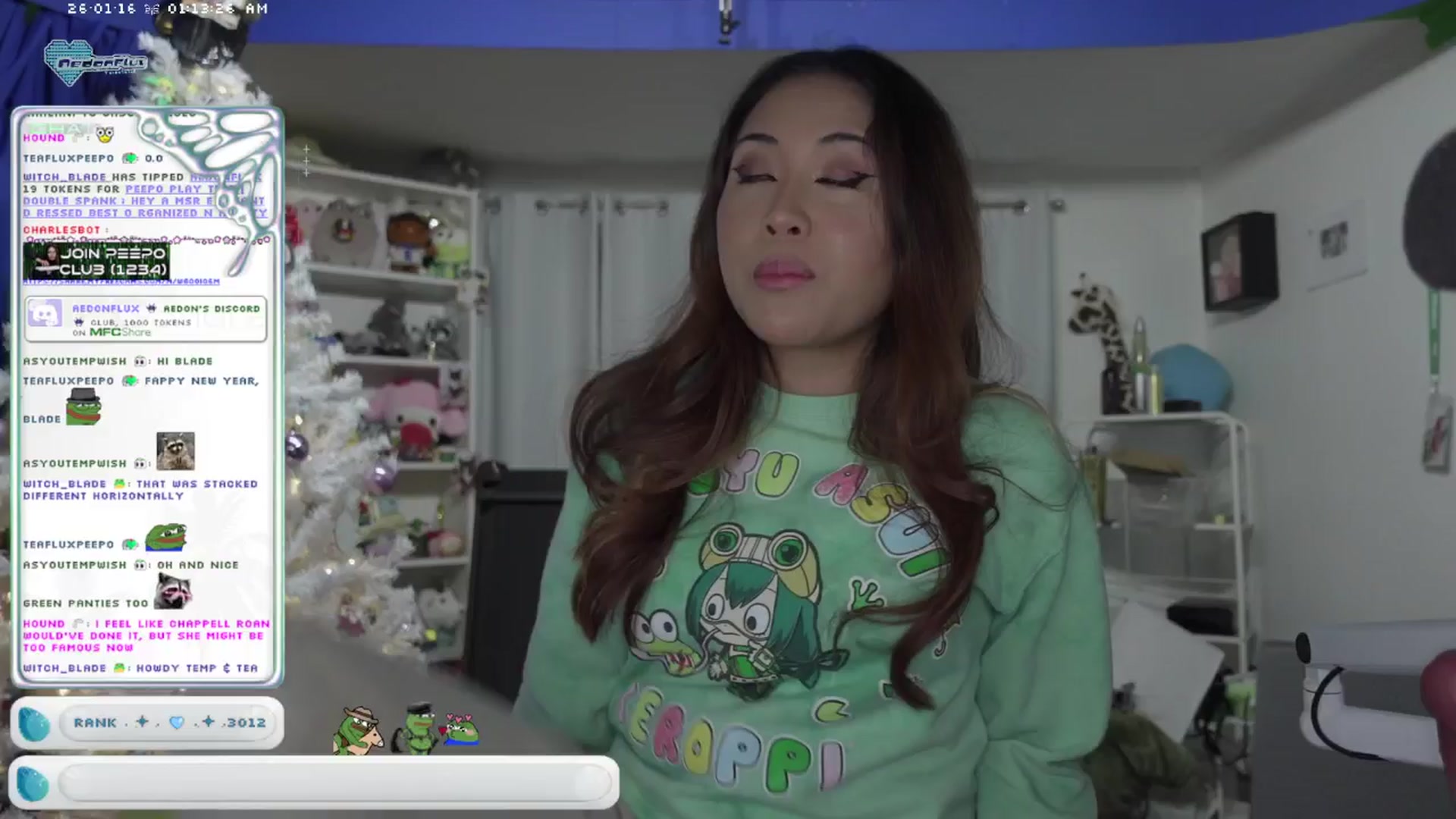 Gallery image thumbnail from AedonFlux's myfreecams stream on, 01/16/2026, 08:06 image 3 of 20