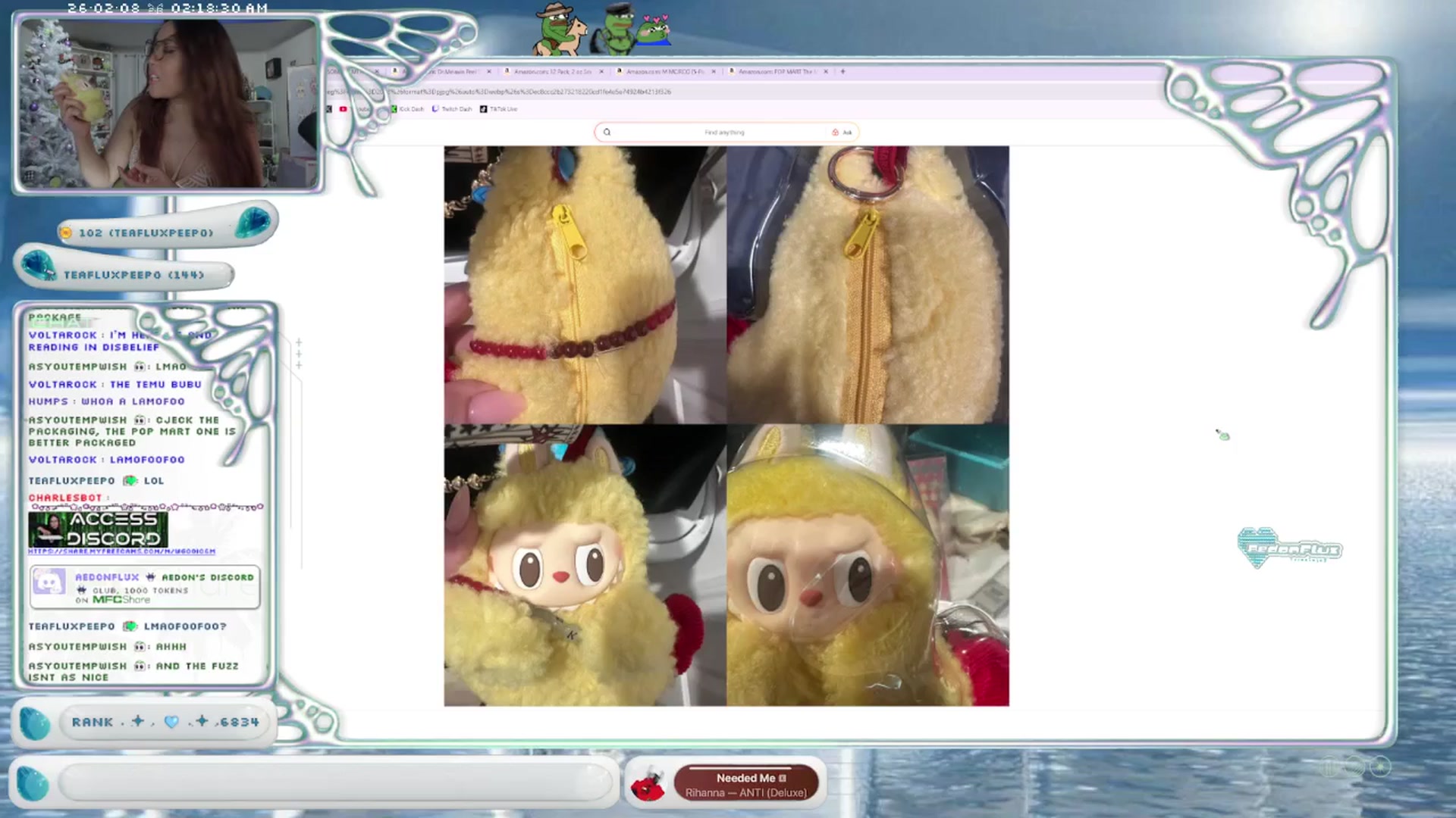 Gallery image thumbnail from AedonFlux's myfreecams stream on, 02/08/2026, 08:54 image 10 of 20