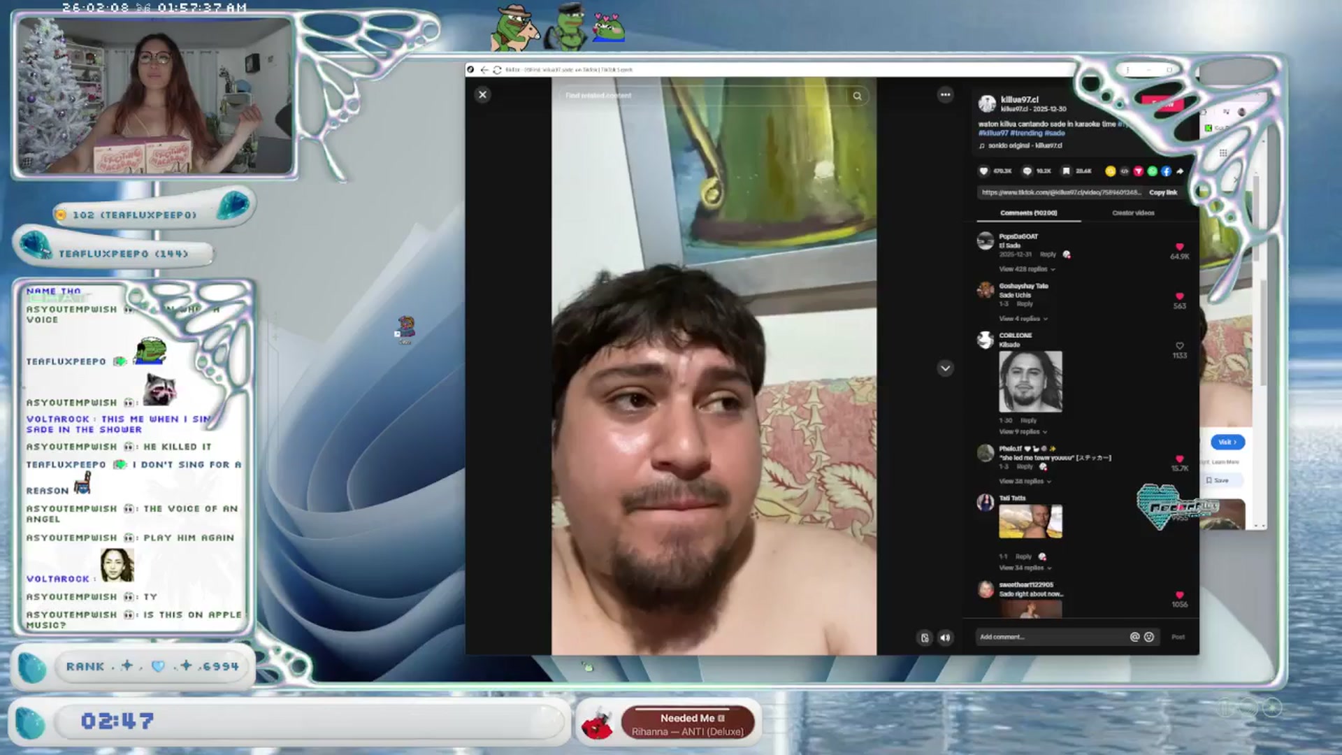 Gallery image thumbnail from AedonFlux's myfreecams stream on, 02/08/2026, 08:54 image 3 of 20