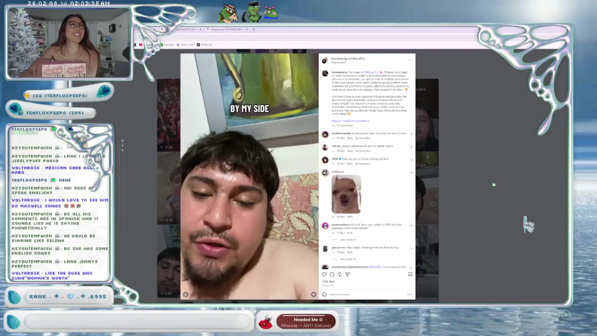 Gallery image thumbnail from AedonFlux's myfreecams stream on, 02/08/2026, 08:54 image 5 of 20