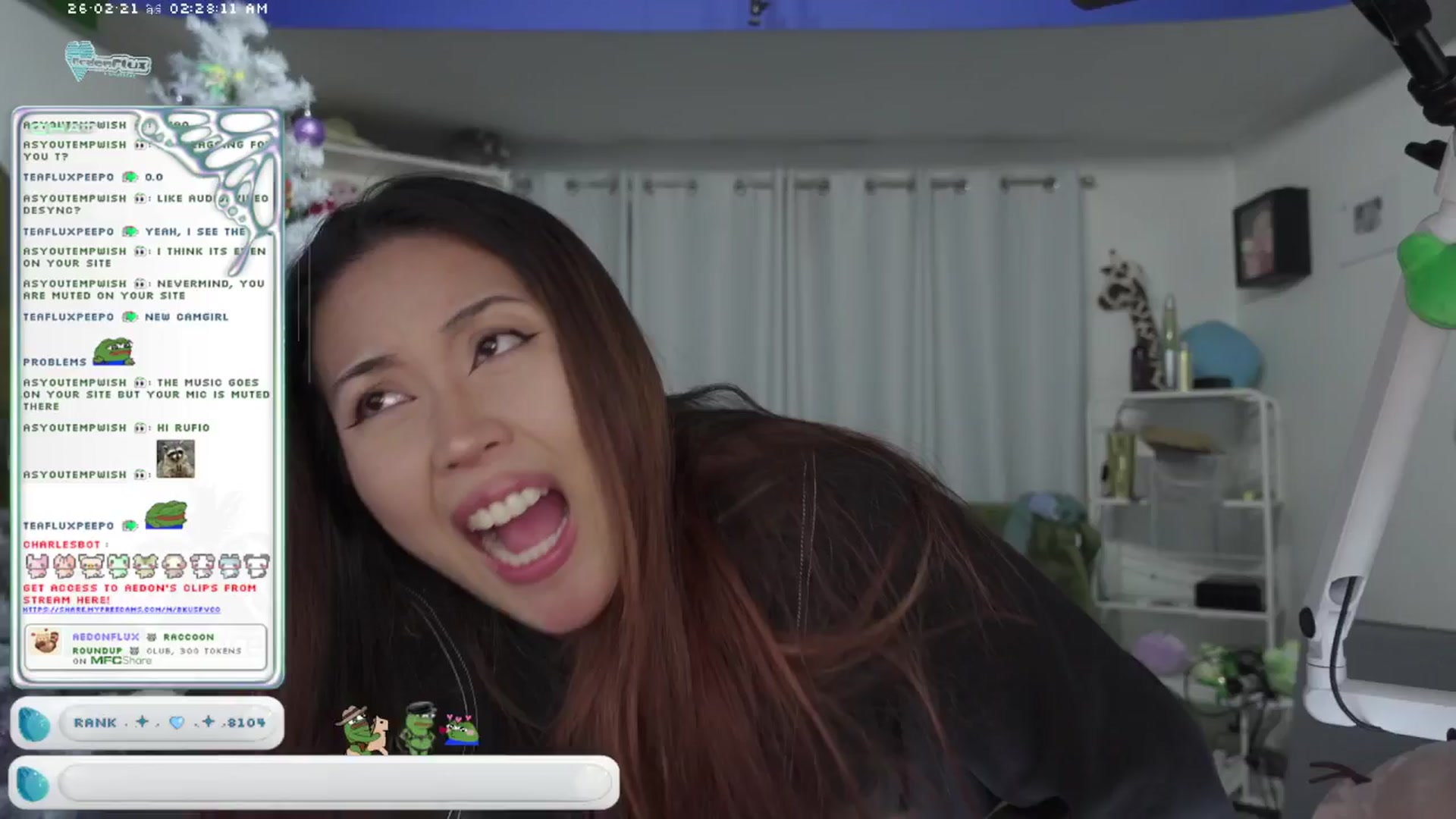 Gallery image thumbnail from AedonFlux's myfreecams stream on, 02/21/2026, 08:33 image 8 of 20