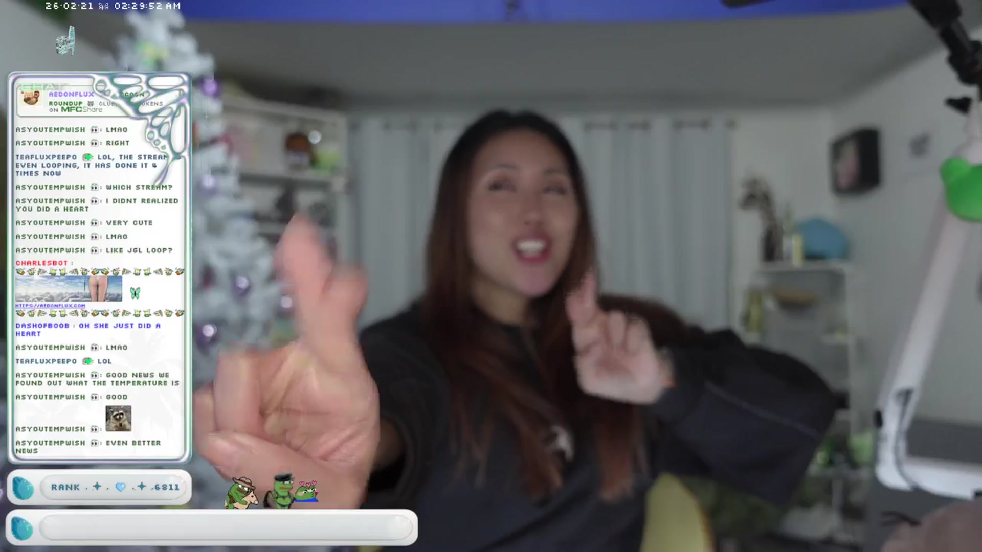Gallery image thumbnail from AedonFlux's myfreecams stream on, 02/21/2026, 08:33 image 15 of 20