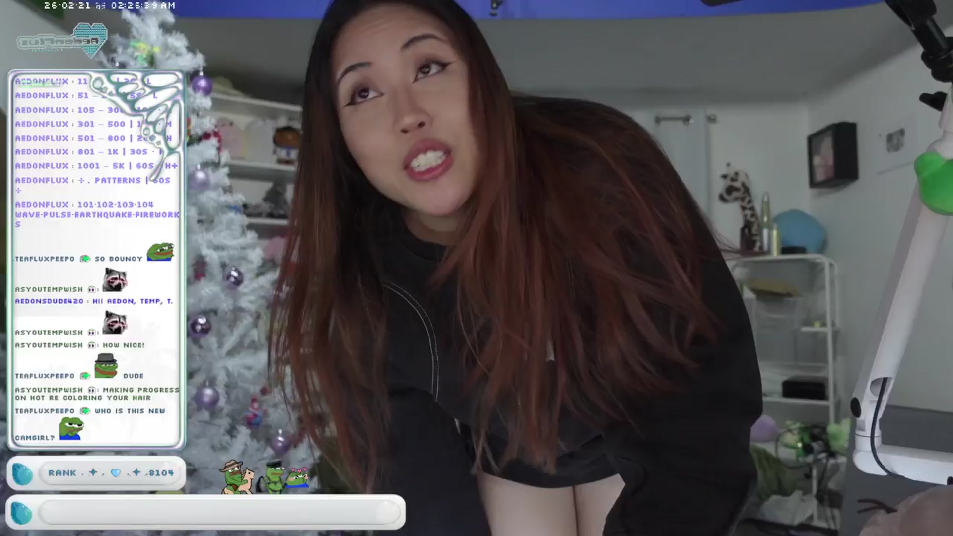 Gallery image thumbnail from AedonFlux's myfreecams stream on, 02/21/2026, 08:33 image 2 of 20