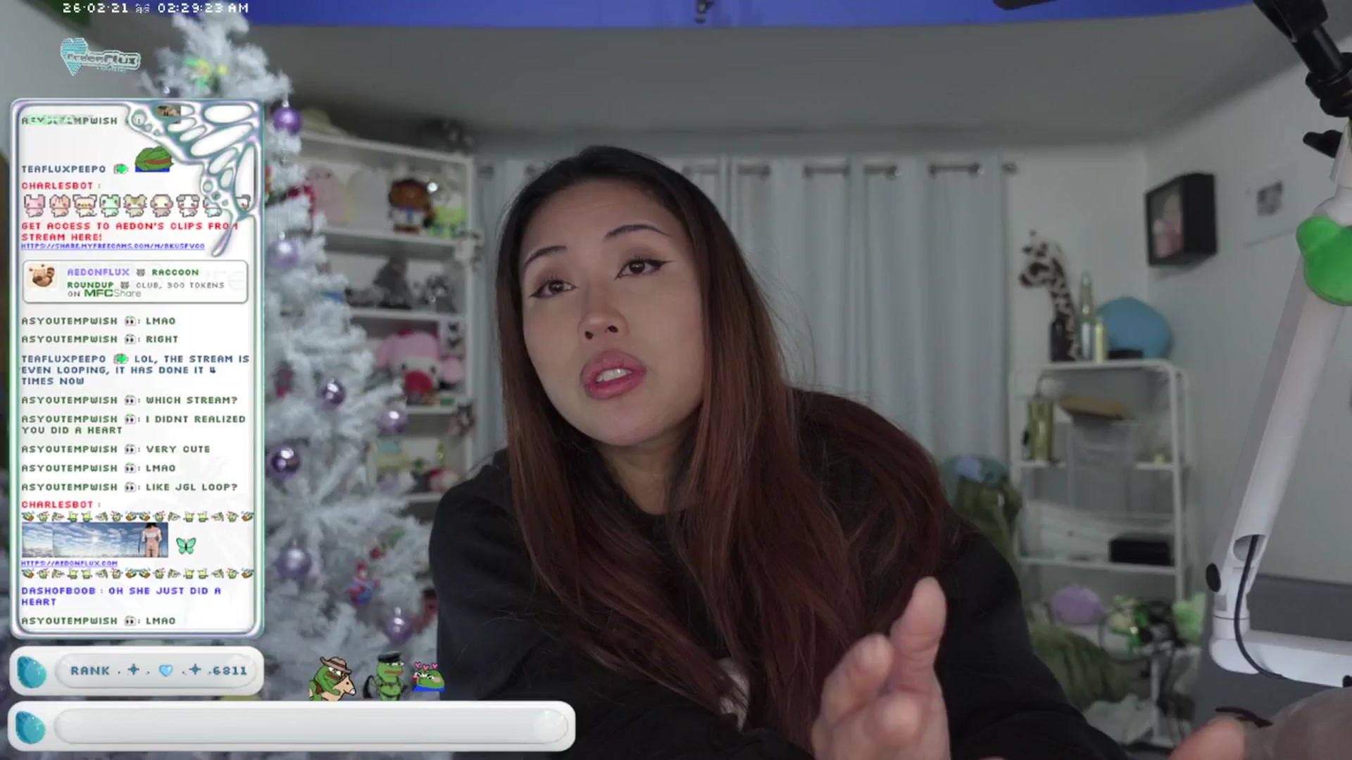 Gallery image thumbnail from AedonFlux's myfreecams stream on, 02/21/2026, 08:33 image 13 of 20