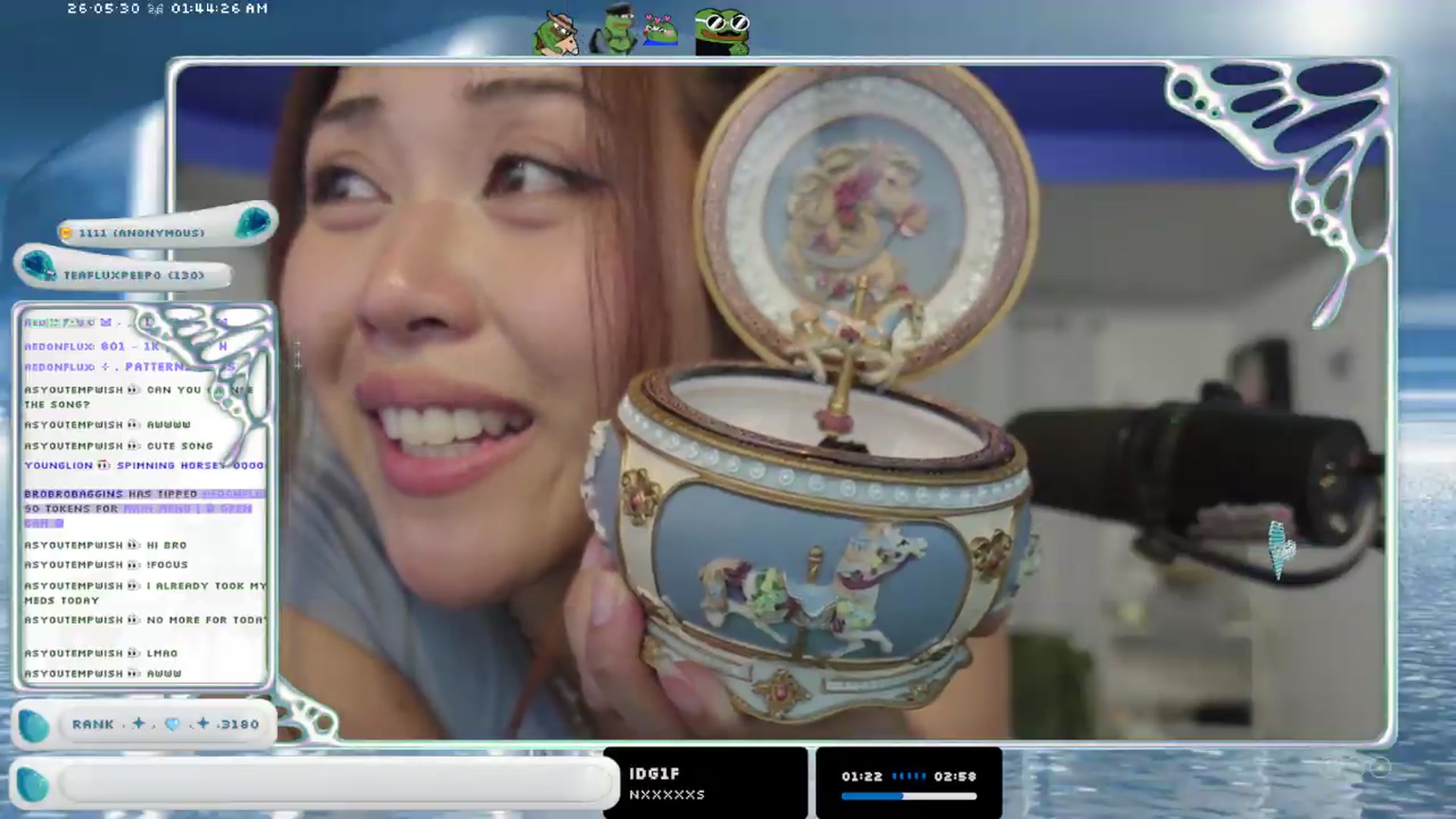 Gallery image thumbnail from AedonFlux's myfreecams stream on, 05/30/2026, 07:27 image 2 of 20