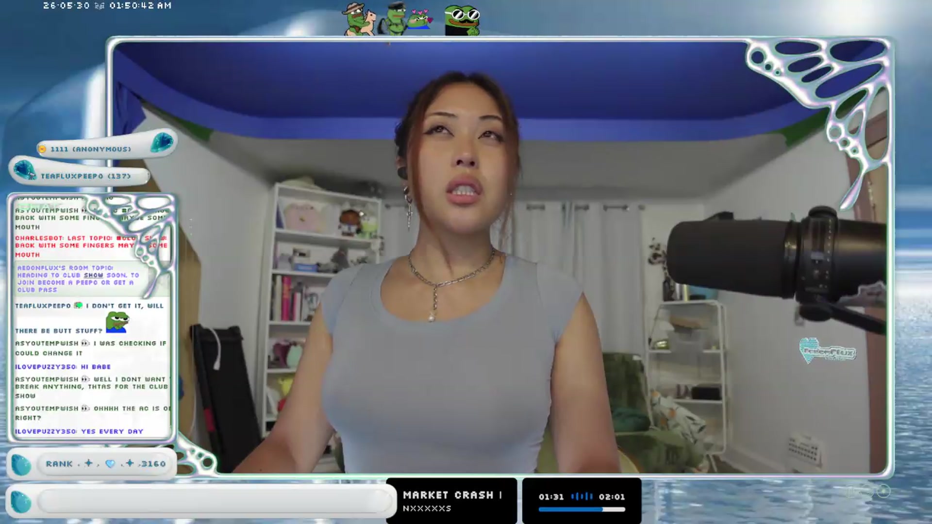 Gallery image thumbnail from AedonFlux's myfreecams stream on, 05/30/2026, 07:27 image 4 of 20