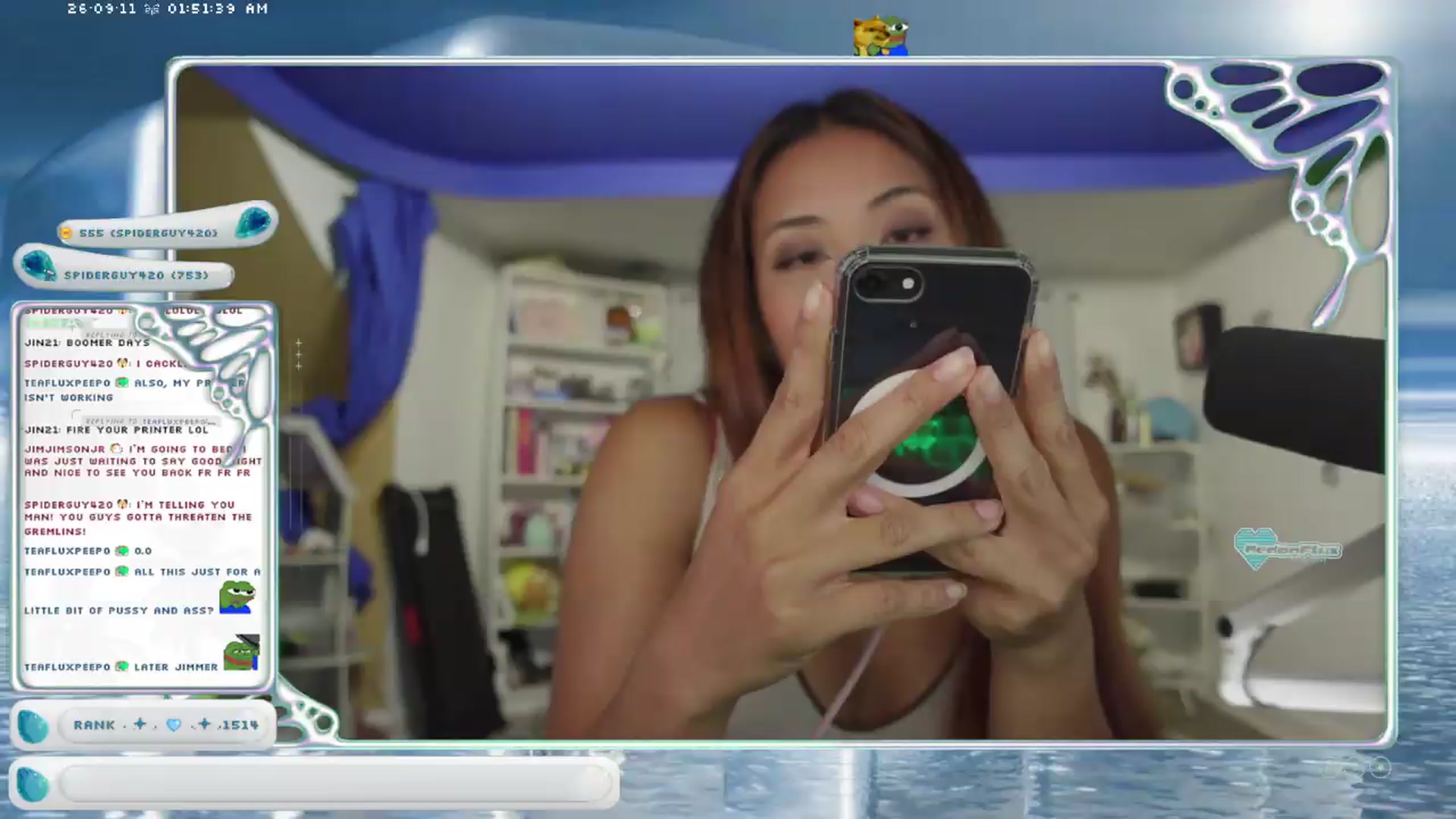 Gallery image thumbnail from AedonFlux's myfreecams stream on, 09/11/2026, 07:51 image 4 of 20