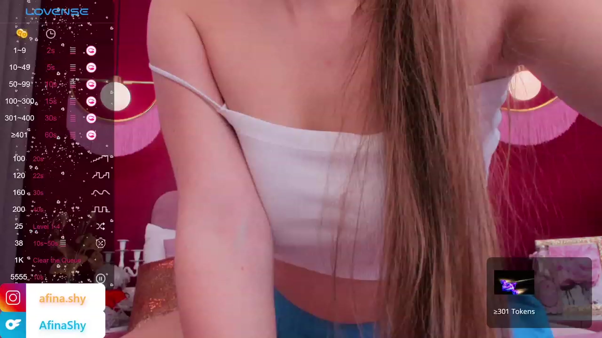 Gallery image thumbnail from AfinaShy's myfreecams stream on, 09/28/2023, 11:06 image 5 of 20