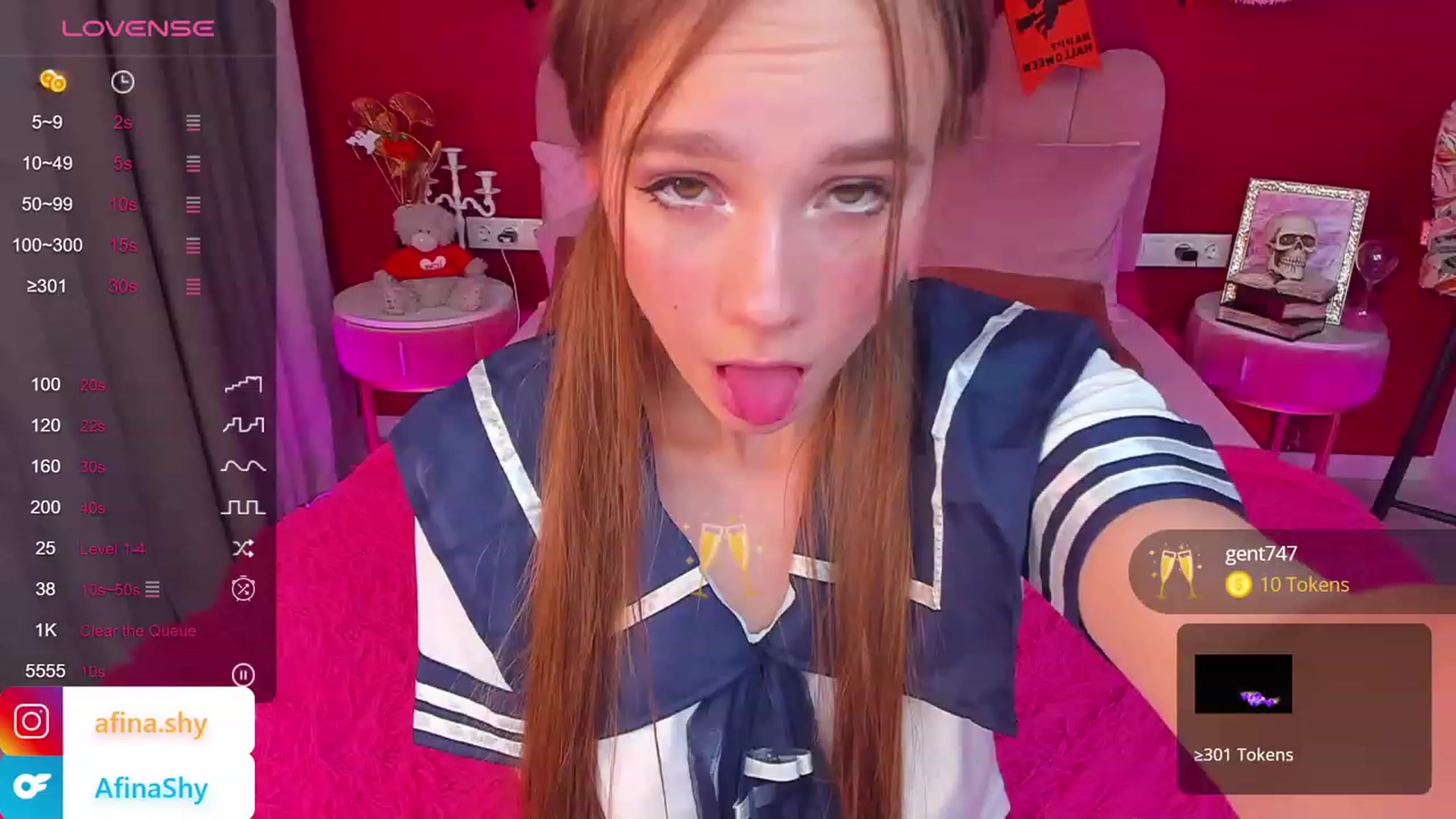 Gallery image thumbnail from AfinaShy's myfreecams stream on, 10/30/2023, 12:26 image 19 of 20
