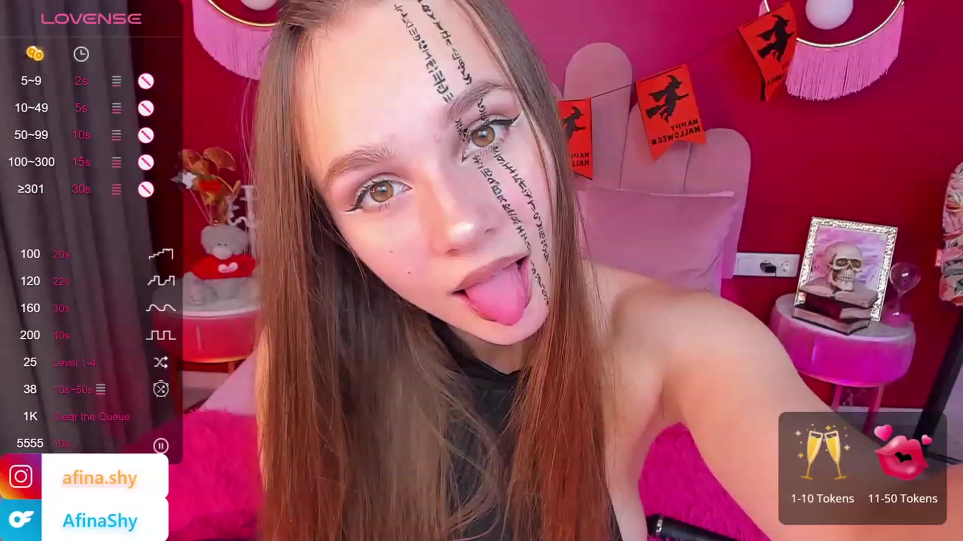Gallery image thumbnail from AfinaShy's myfreecams stream on, 10/31/2023, 17:45 image 1 of 20