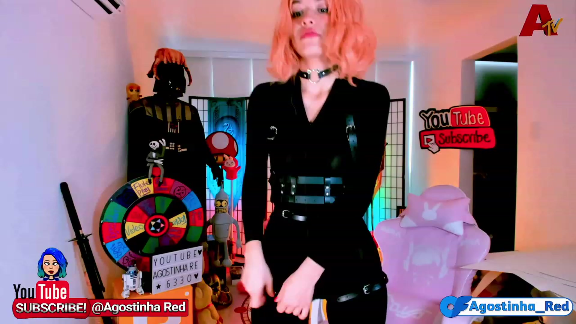 Gallery image thumbnail from Agostinha_Red's myfreecams stream on, 11/27/2022, 17:19 image 6 of 20