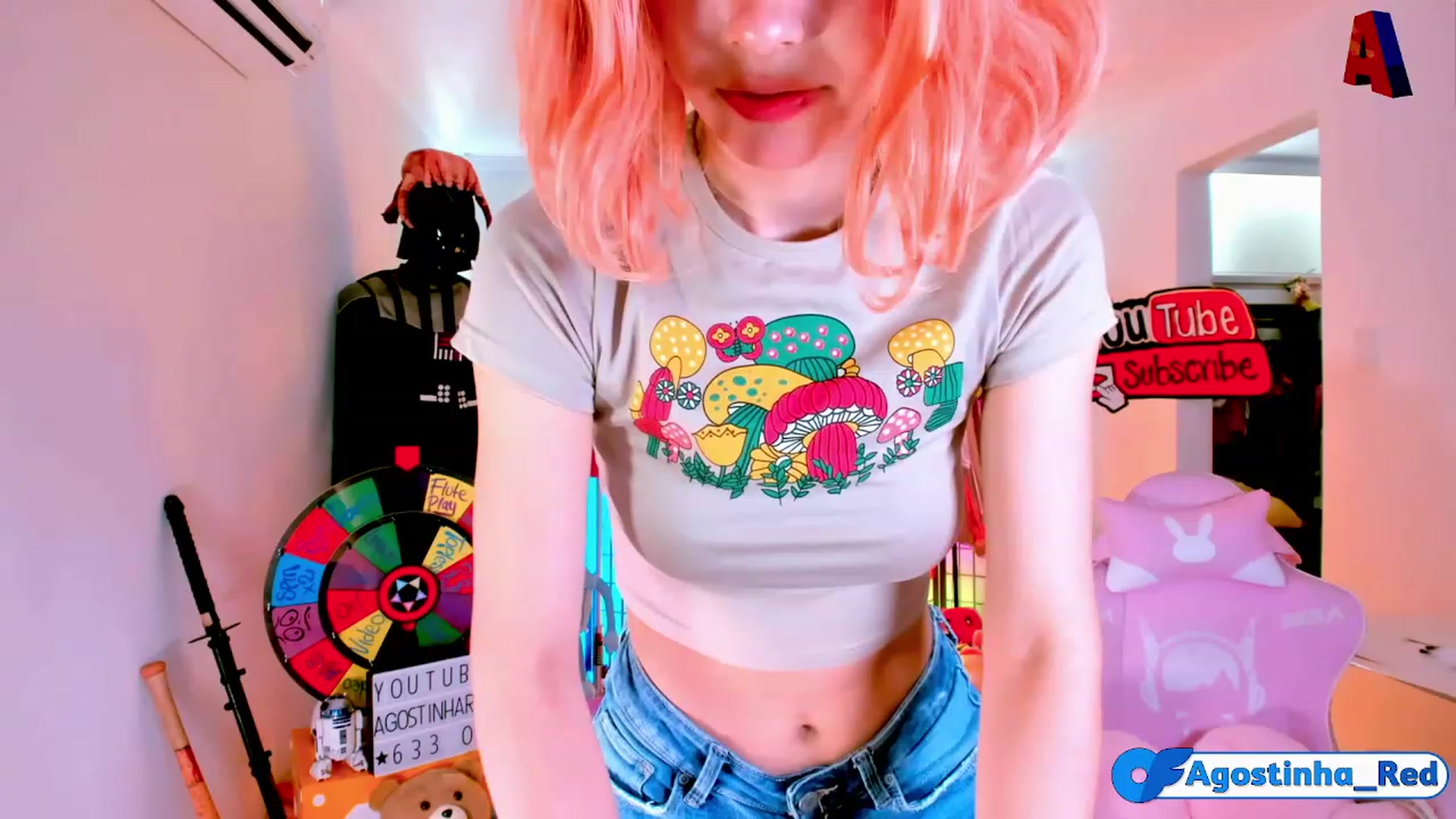 Gallery image thumbnail from Agostinha_Red's myfreecams stream on, 12/01/2022, 17:20 image 13 of 20