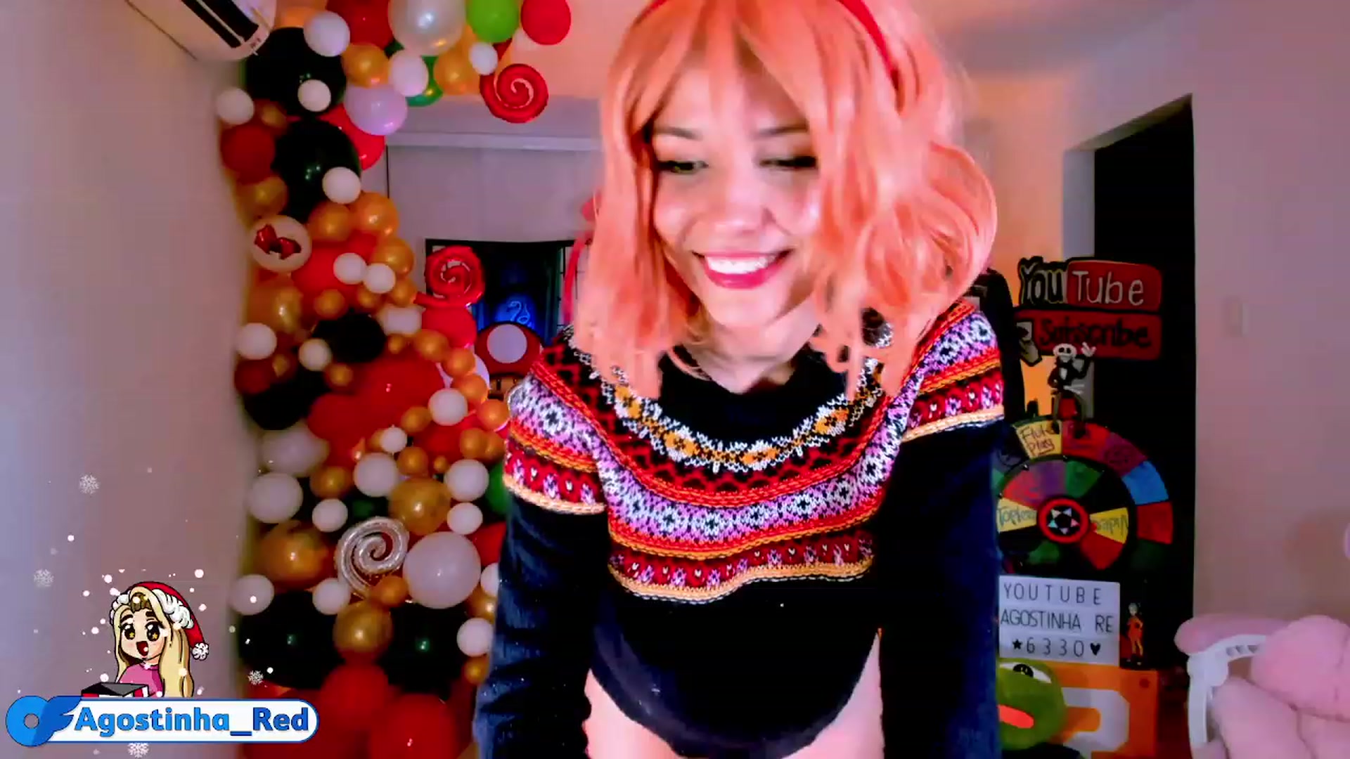 Gallery image thumbnail from Agostinha_Red's myfreecams stream on, 12/07/2022, 01:51 image 12 of 20