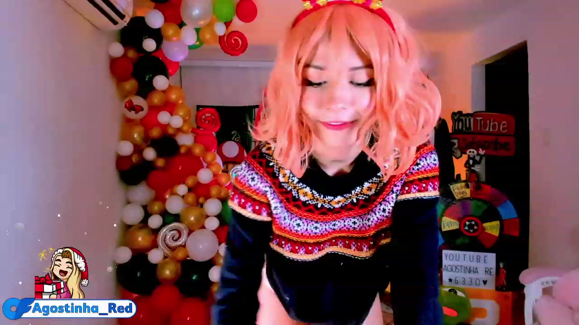 Gallery image thumbnail from Agostinha_Red's myfreecams stream on, 12/07/2022, 01:51 image 9 of 20