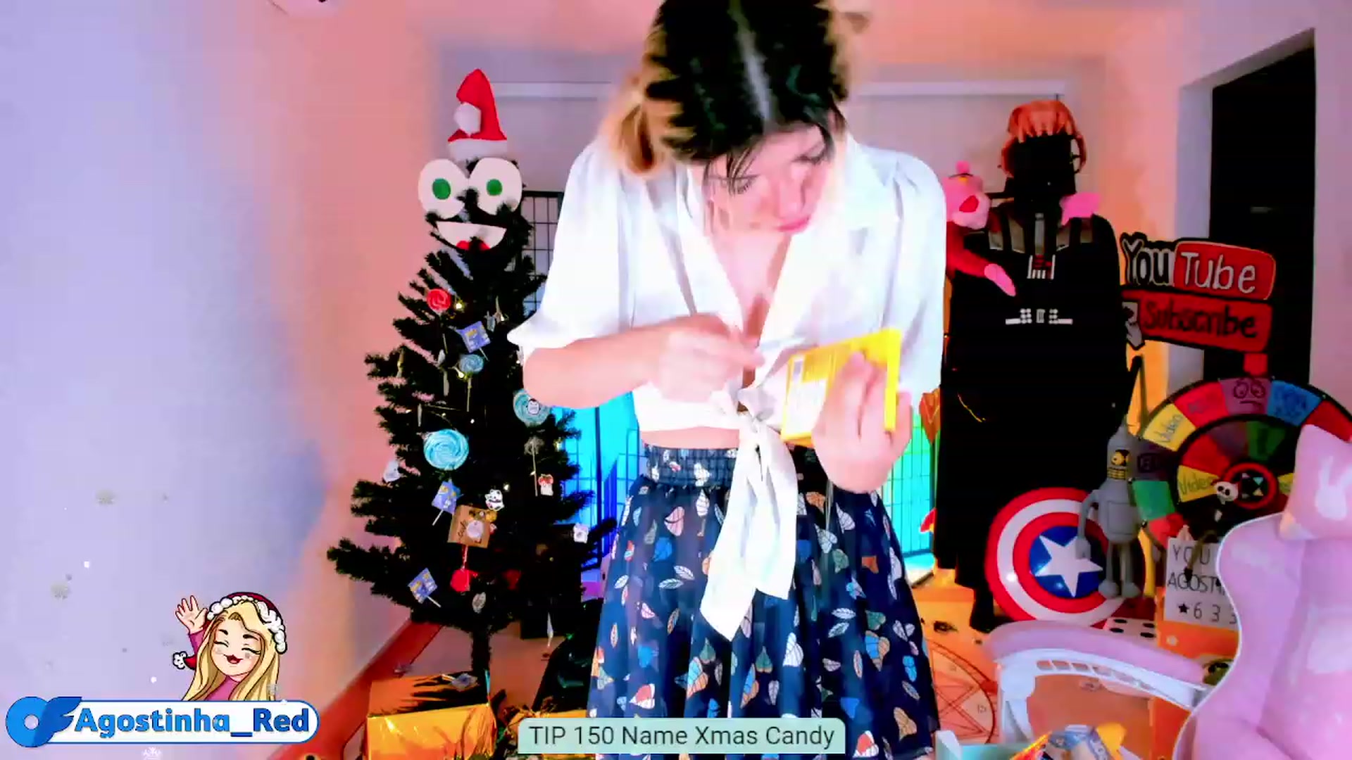 Gallery image thumbnail from Agostinha_Red's myfreecams stream on, 12/11/2022, 01:14 image 1 of 20