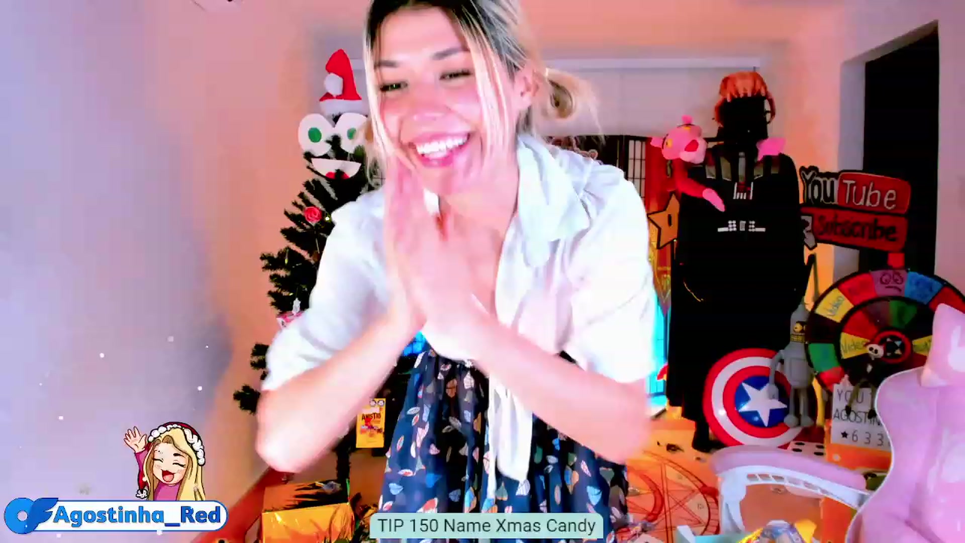 Gallery image thumbnail from Agostinha_Red's myfreecams stream on, 12/11/2022, 01:14 image 2 of 20