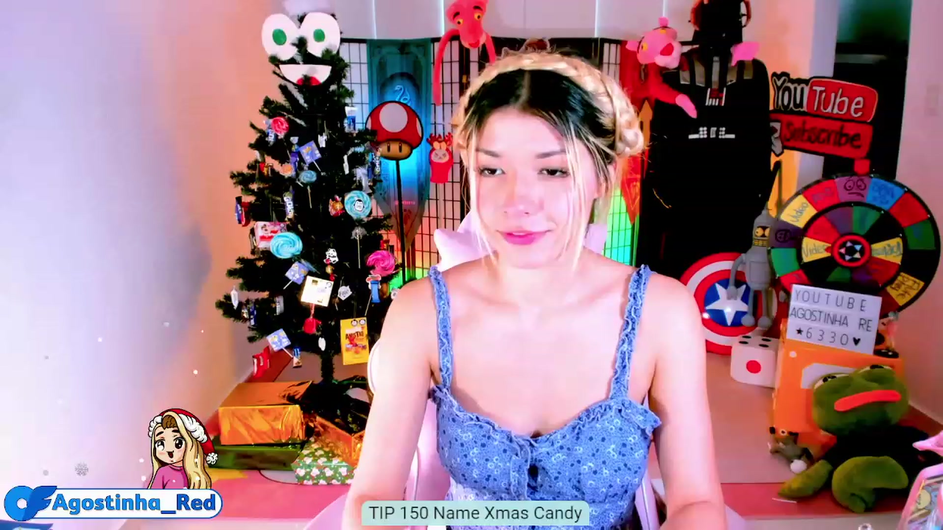 Gallery image thumbnail from Agostinha_Red's myfreecams stream on, 12/12/2022, 22:33 image 4 of 20