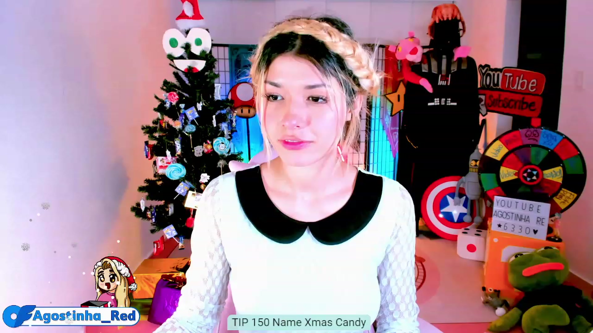 Gallery image thumbnail from Agostinha_Red's myfreecams stream on, 12/13/2022, 24:01 image 1 of 20
