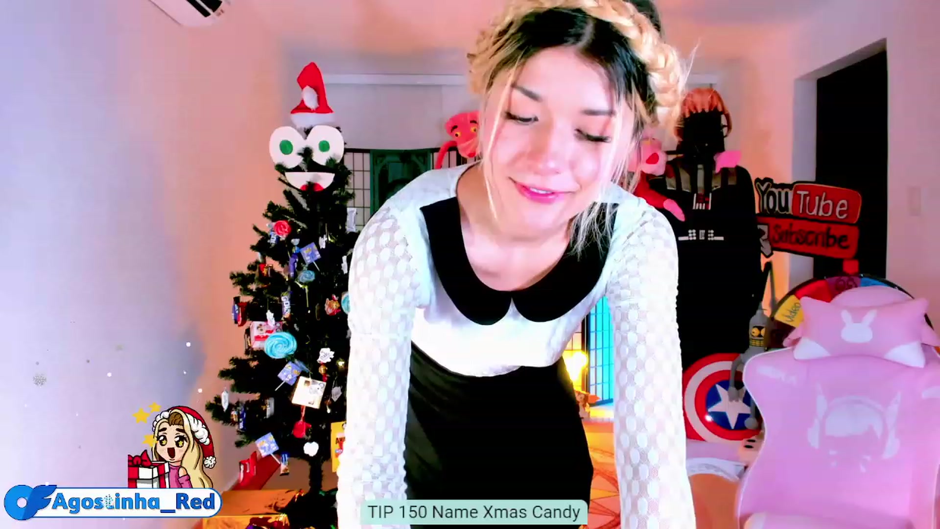 Gallery image thumbnail from Agostinha_Red's myfreecams stream on, 12/13/2022, 24:16 image 1 of 20