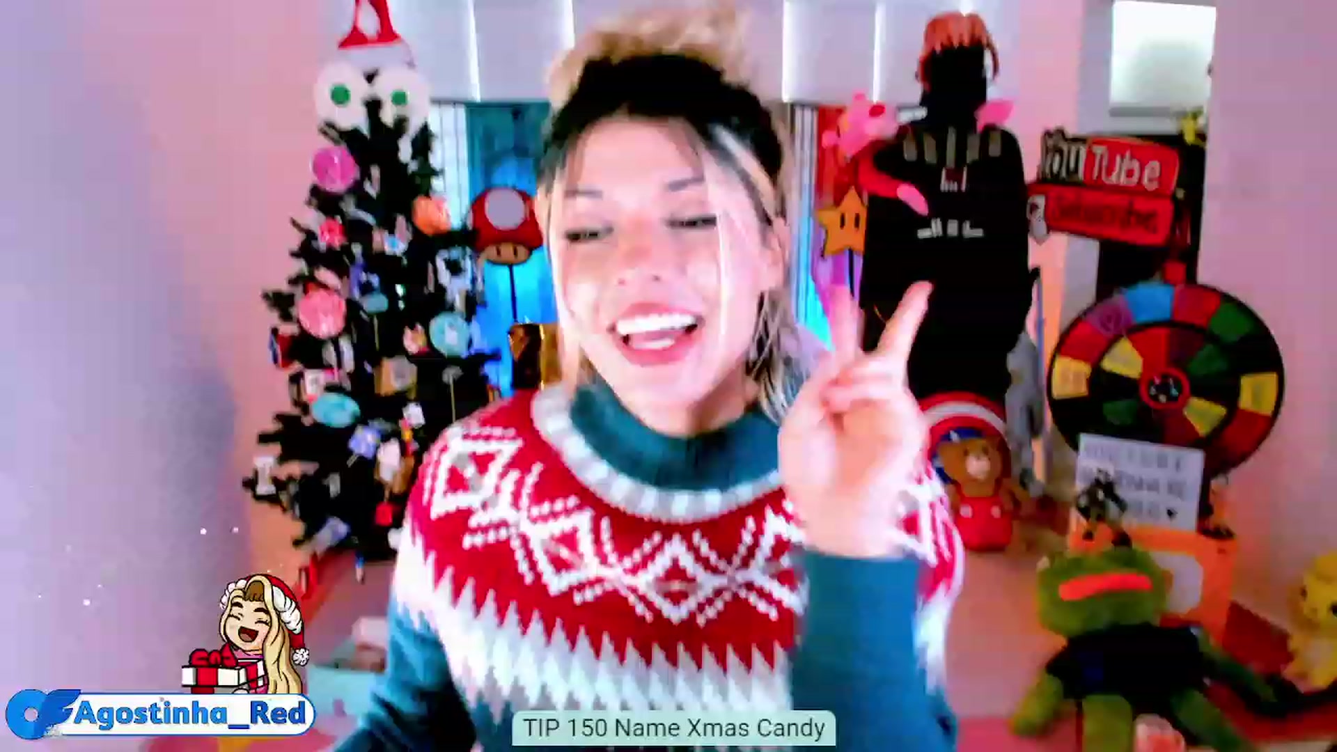 Gallery image thumbnail from Agostinha_Red's myfreecams stream on, 12/19/2022, 17:21 image 1 of 20