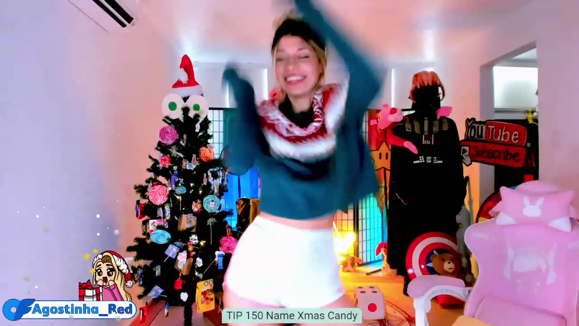 Gallery image thumbnail from Agostinha_Red's myfreecams stream on, 12/19/2022, 17:21 image 3 of 20