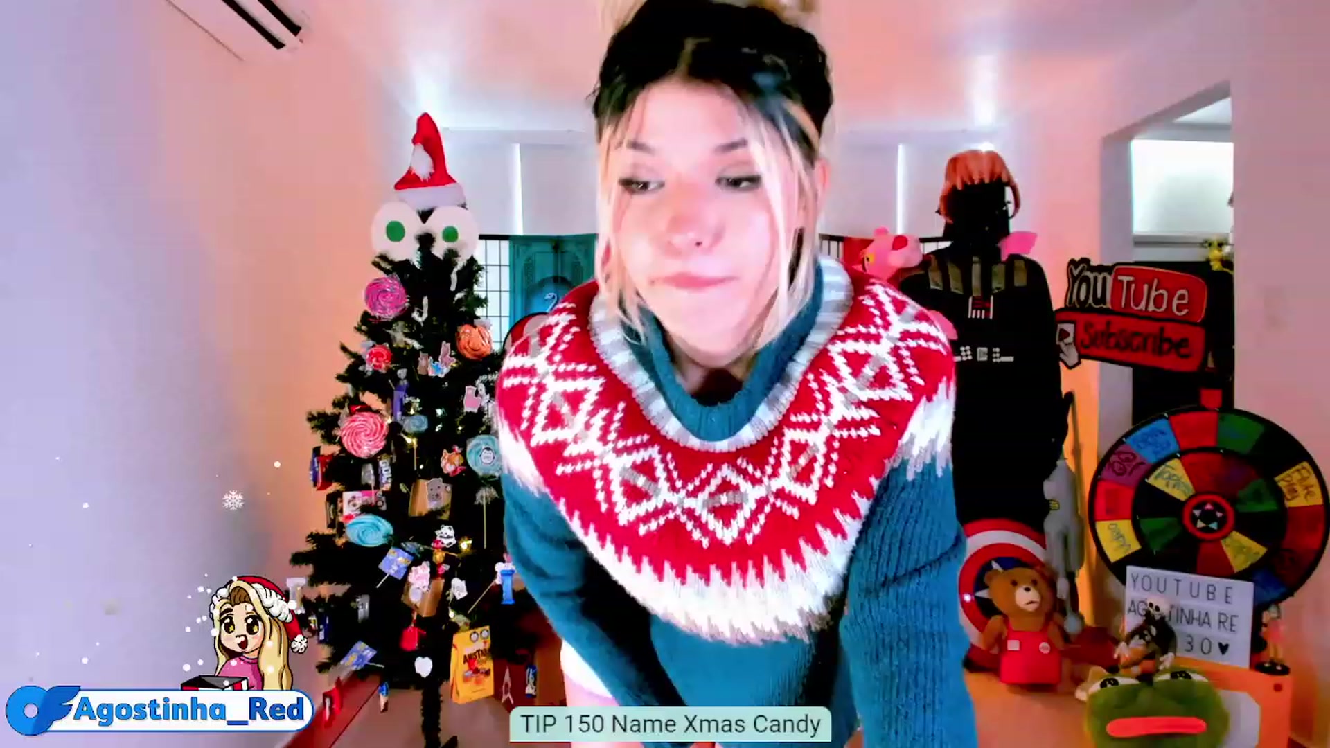 Gallery image thumbnail from Agostinha_Red's myfreecams stream on, 12/19/2022, 17:21 image 9 of 20