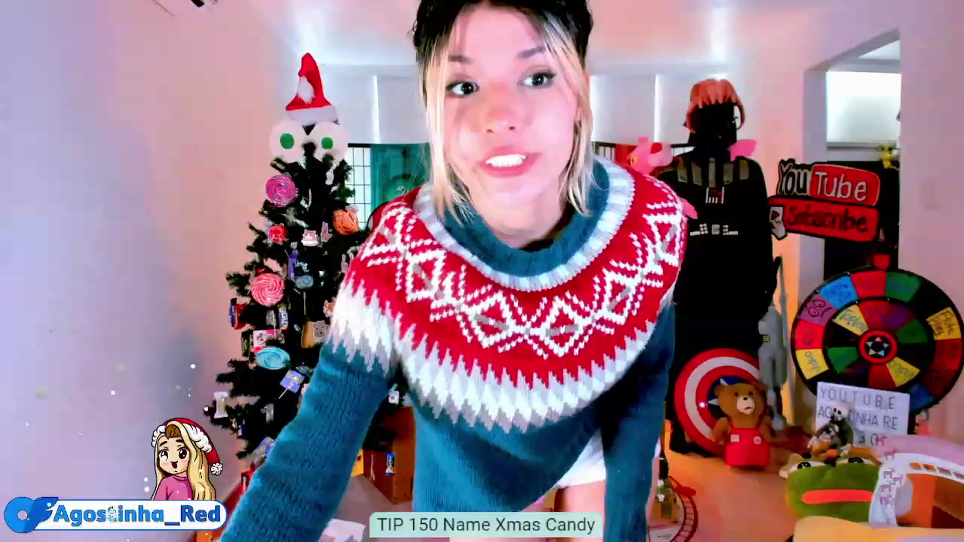 Gallery image thumbnail from Agostinha_Red's myfreecams stream on, 12/19/2022, 17:21 image 11 of 20