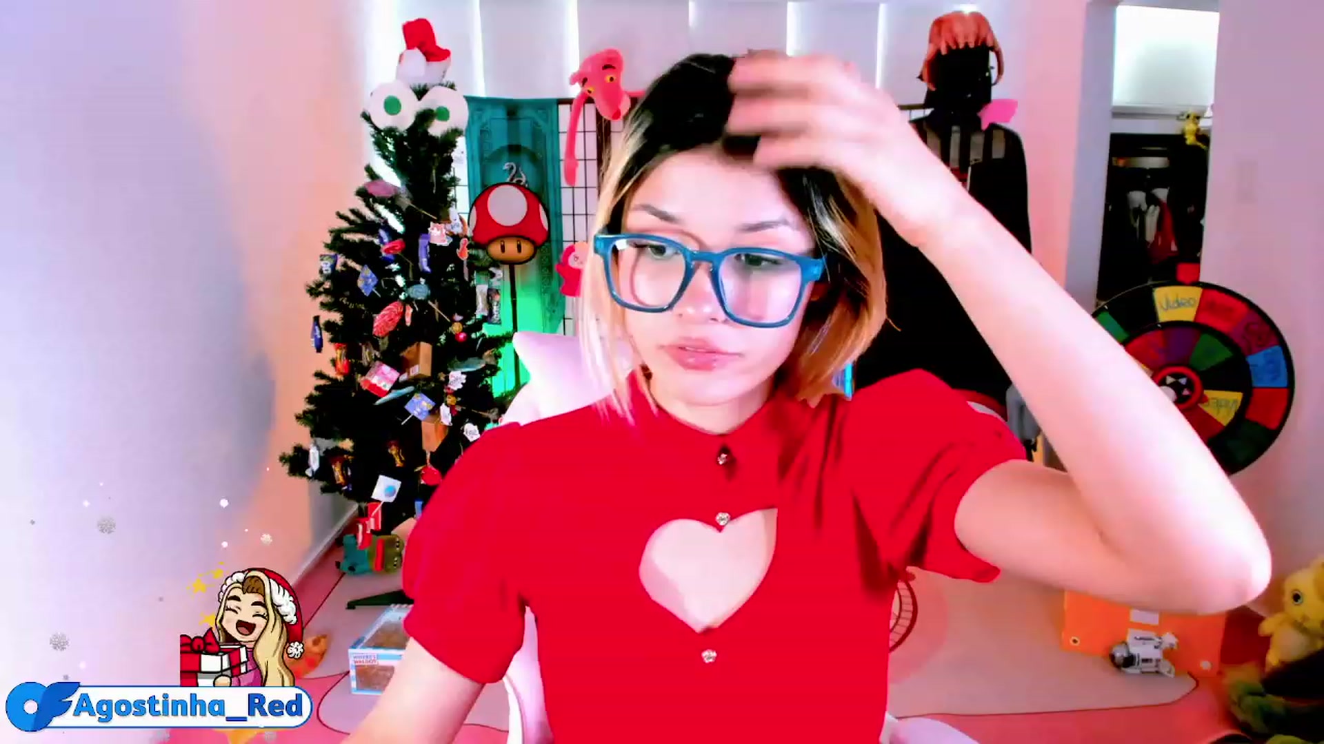 Gallery image thumbnail from Agostinha_Red's myfreecams stream on, 12/29/2022, 17:11 image 6 of 20