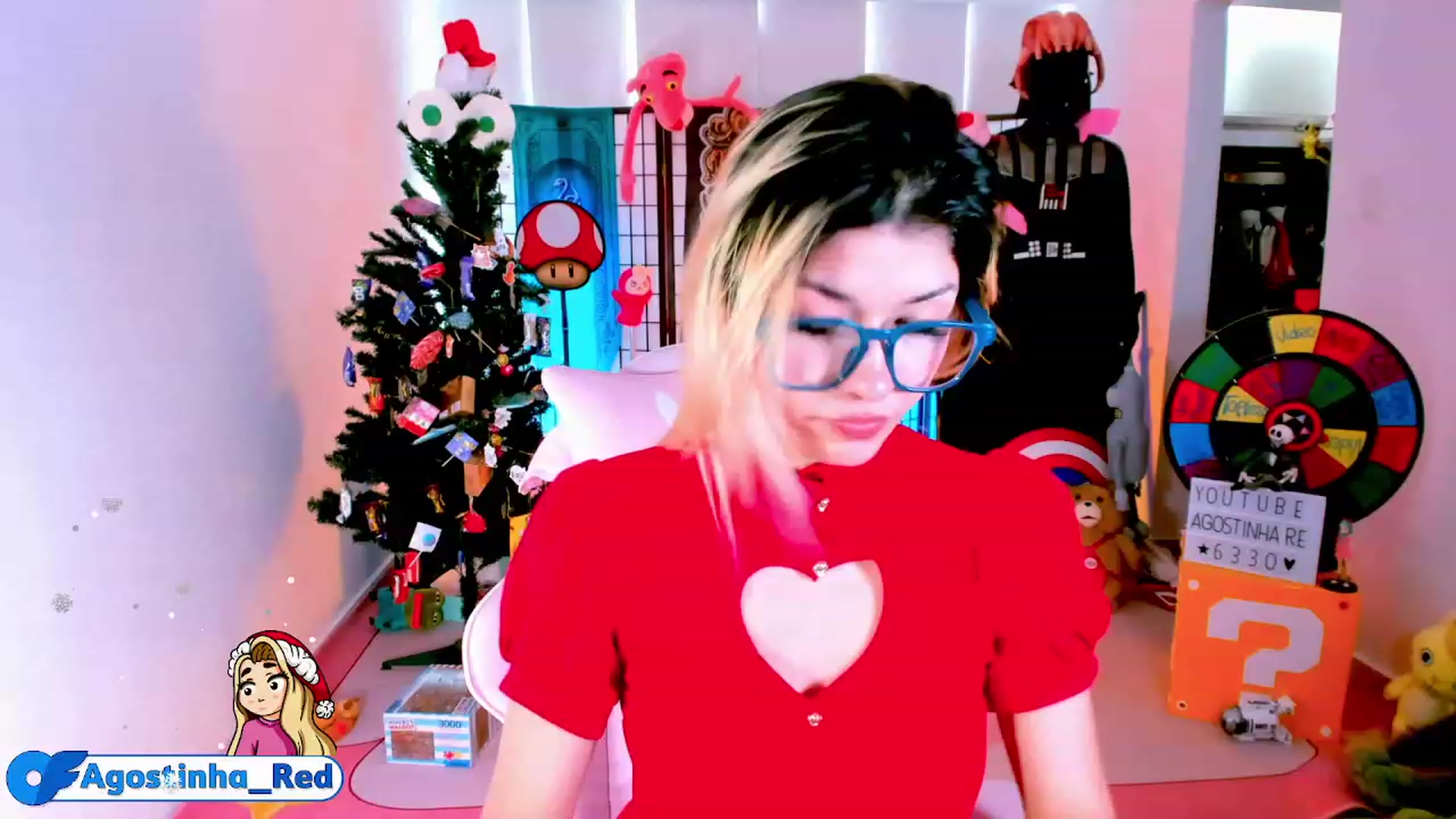 Gallery image thumbnail from Agostinha_Red's myfreecams stream on, 12/29/2022, 17:11 image 1 of 20