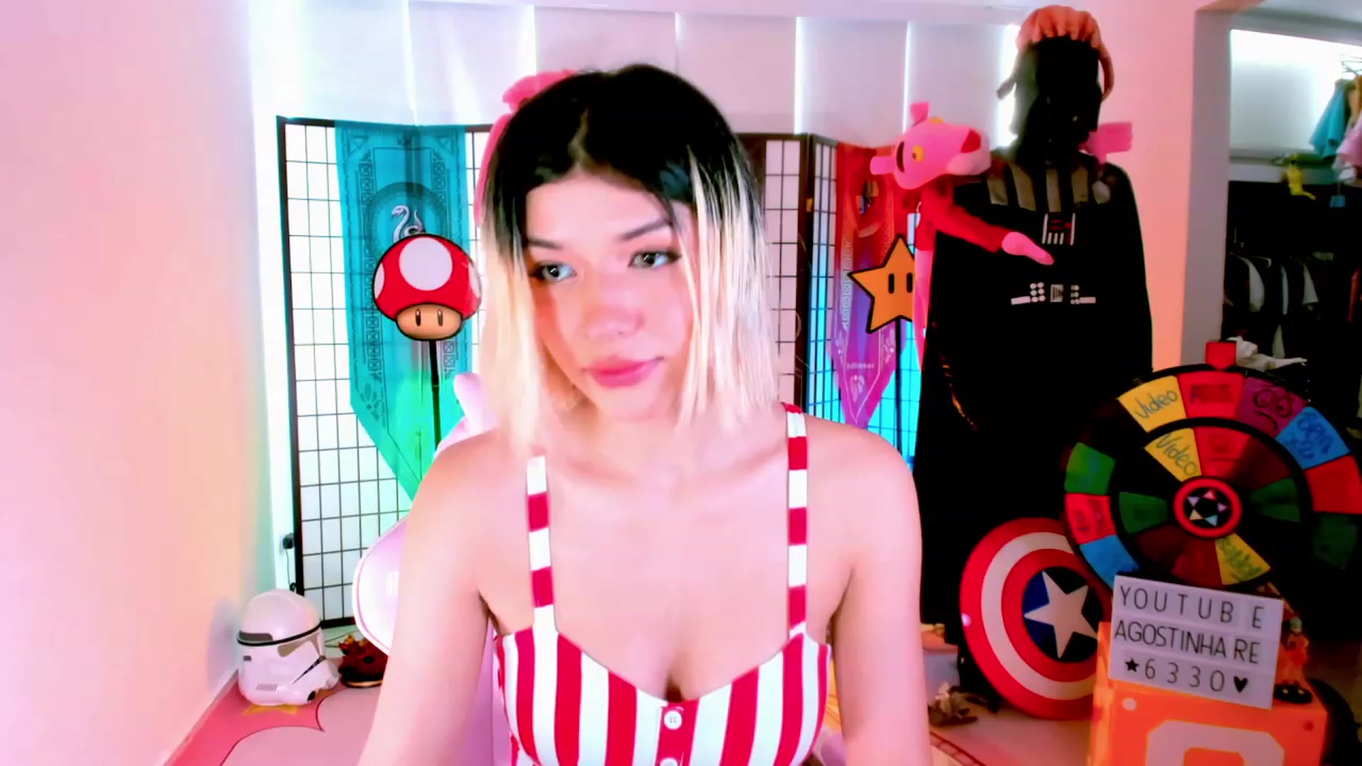 Gallery image thumbnail from Agostinha_Red's myfreecams stream on, 02/12/2023, 17:21 image 3 of 20